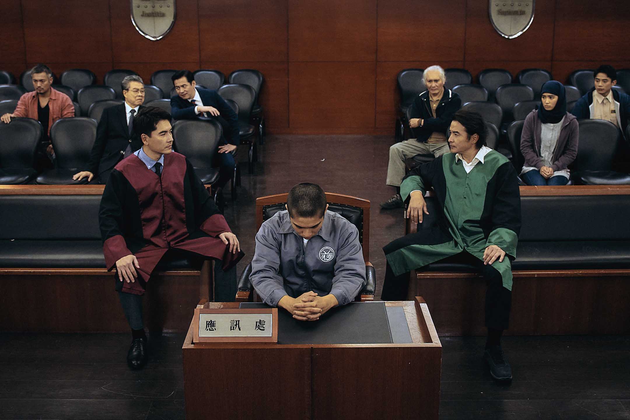 《八尺門的辯護人》在本屆金鐘獲16項提名。（鏡文學提供）