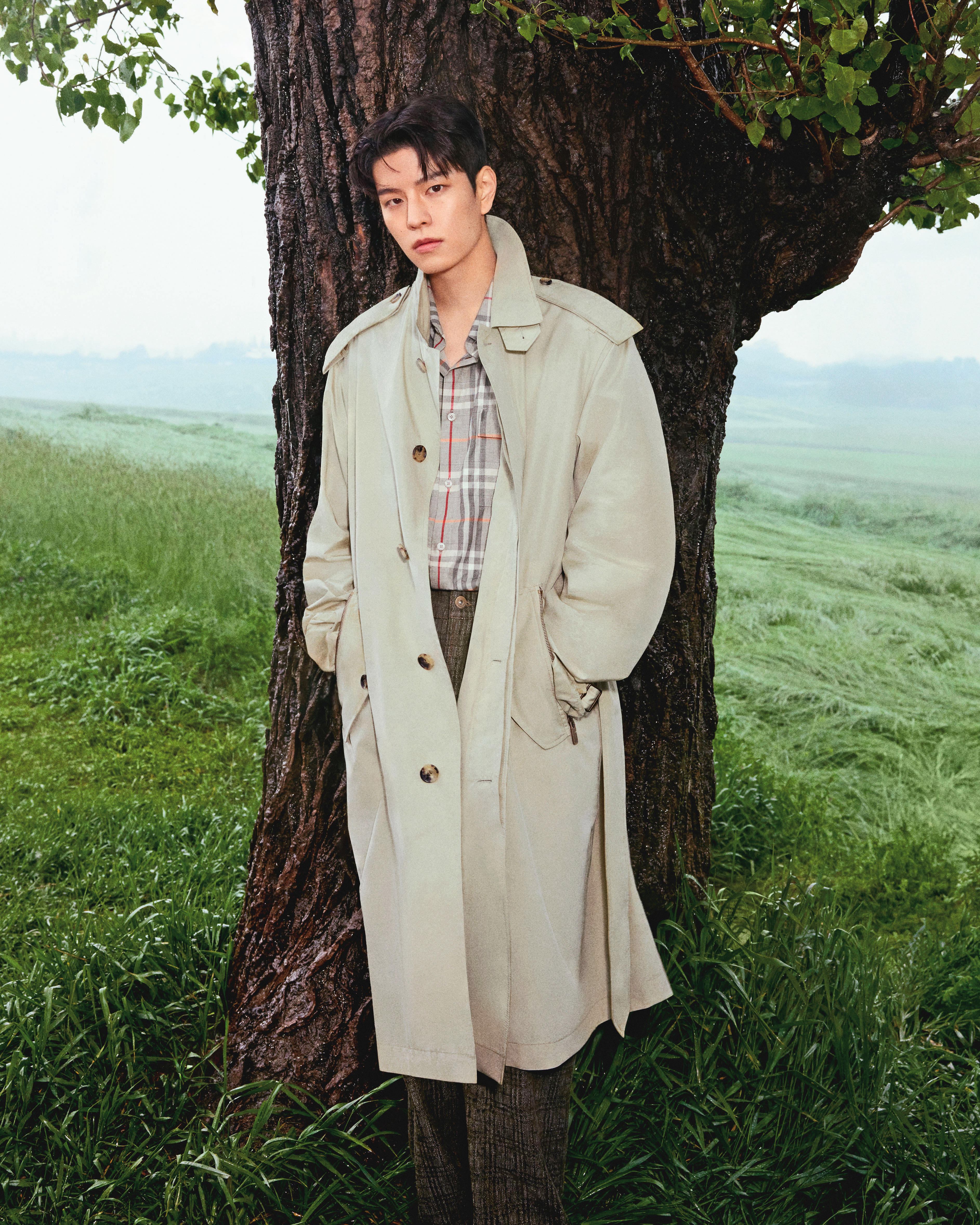 韓國男團Stray Kids主唱昇玟加入BURBERRY,成為最新的全球品牌大使。(BURBERRY提供)