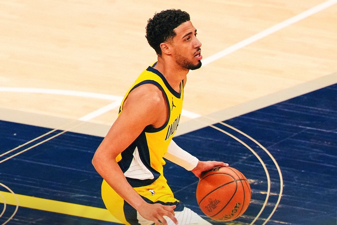 溜馬在主控哈利波騰準大三元帶領下擊敗雷霆，收下冠軍系列賽G3勝利。（翻攝自X@Pacers）