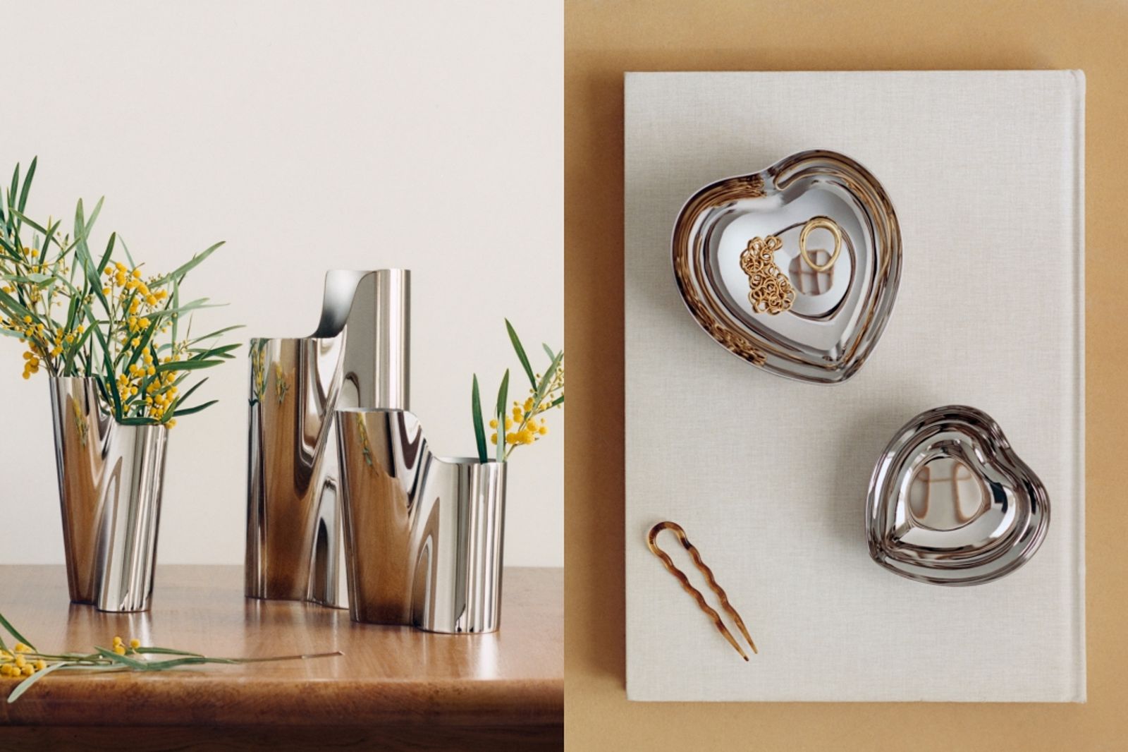 GEORG JENSEN出新作 有花有愛心打造生活質感