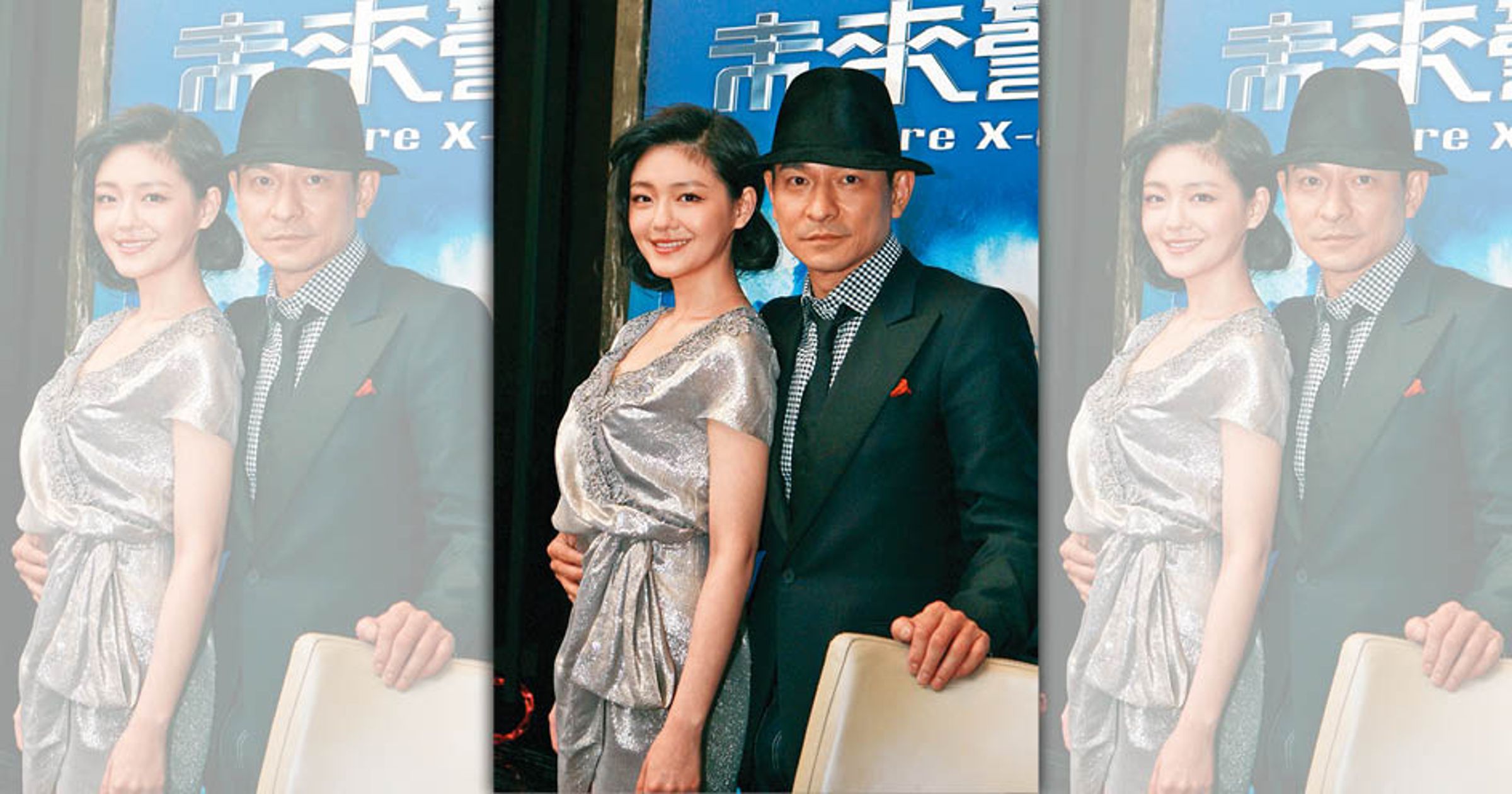 大S(左)堪稱「男神收割機」,劉德華(右)也曾是她的電影男主角,兩人於2010年合拍科幻警匪片《未來警察》。(東方IC)