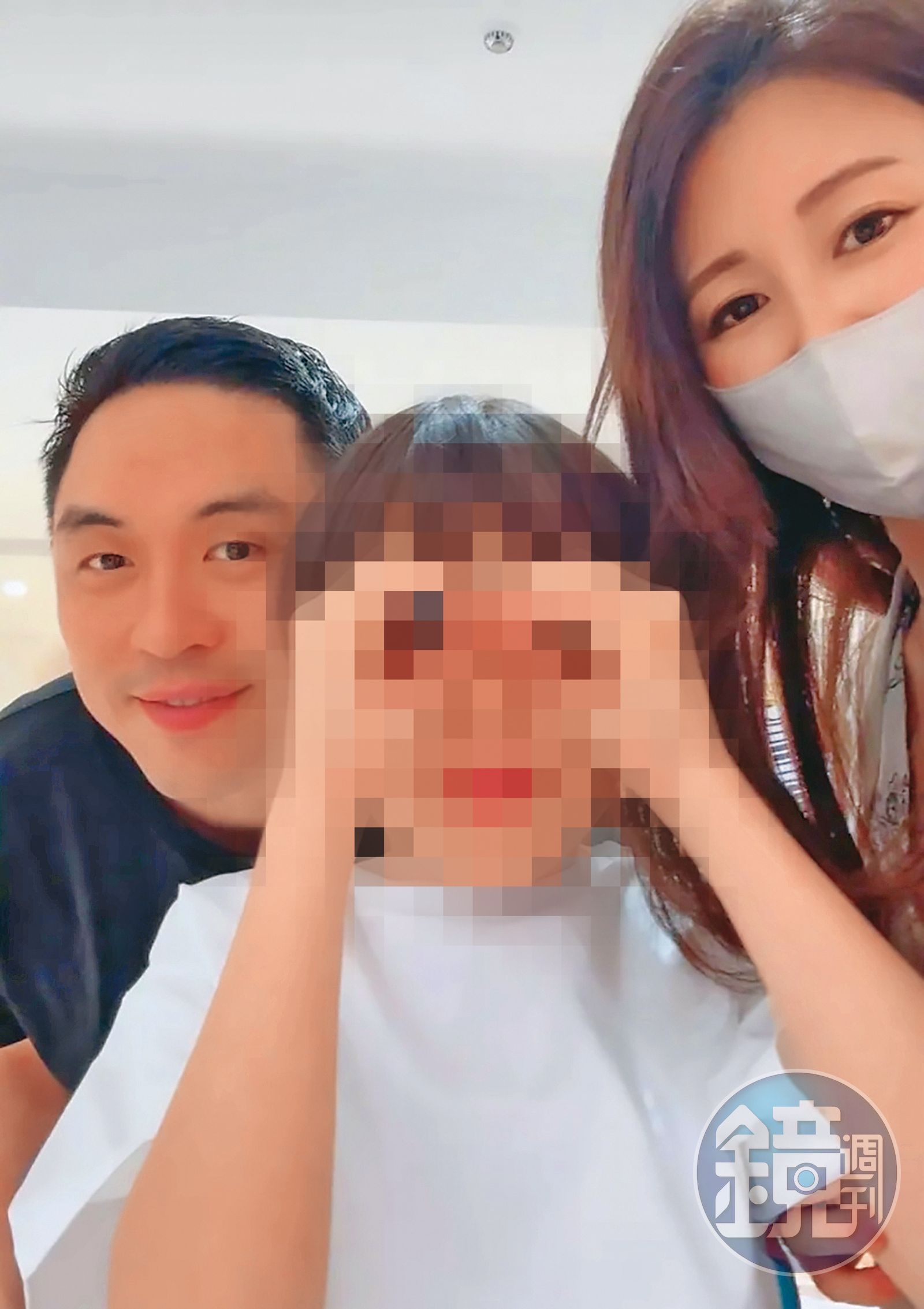 麻衣（右）和王泉仁（左）雖結束婚姻關係，為了孩子的身心健康仍保持良好互動，王泉仁也會去日本看小孩。（讀者提供）