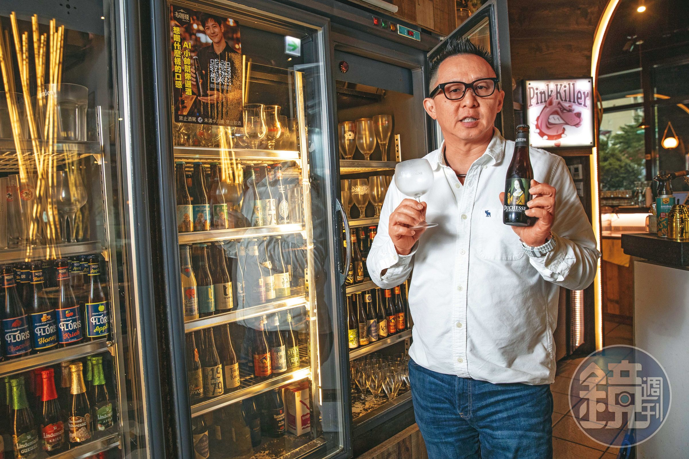 李勁毅努力了20年,做到全台最大的比利時啤酒餐廳。(板橋店人均客單價500~550元)