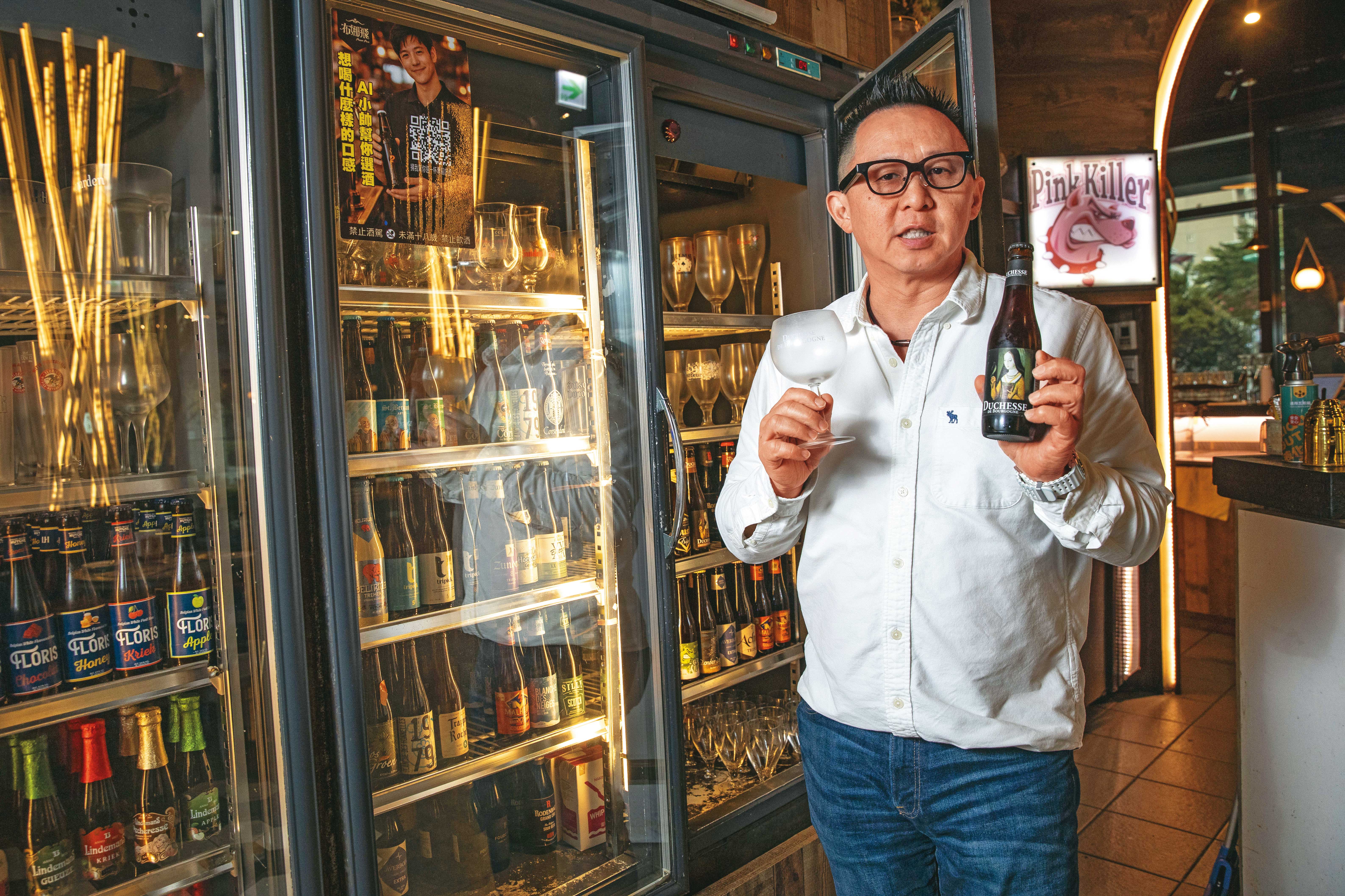李勁毅努力了20年，做到全台最大的比利時啤酒餐廳。（板橋店人均客單價500～550元）