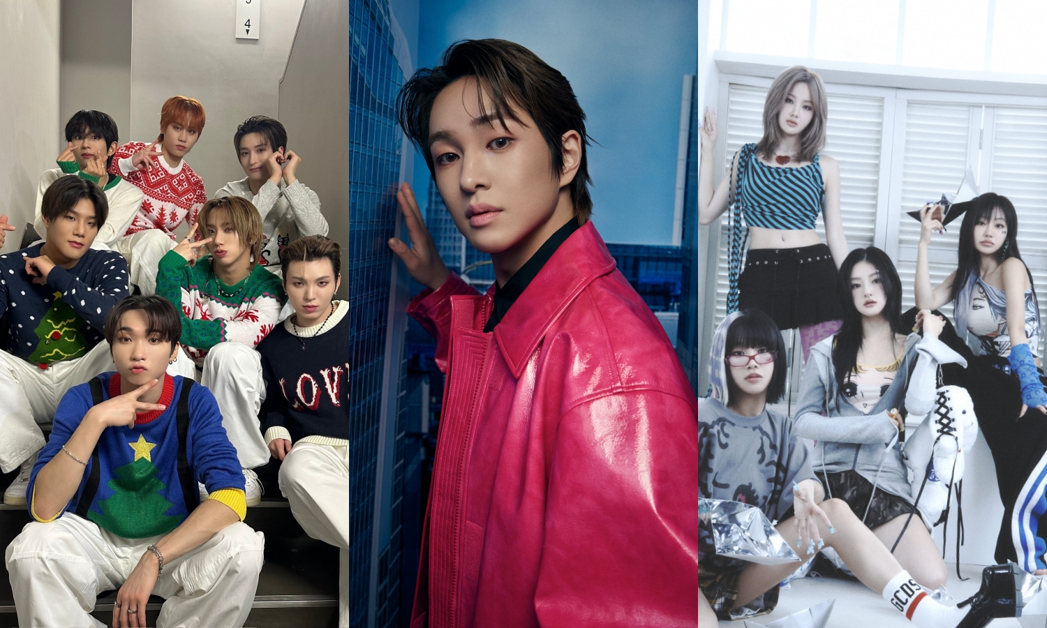 從溫流的溫暖歌聲、DKB 的動感能量，到 KISS OF LIFE 的性感風暴，4 月的台北超熱鬧。（翻攝DKB X、開麗提供、SHOW Office 提供）