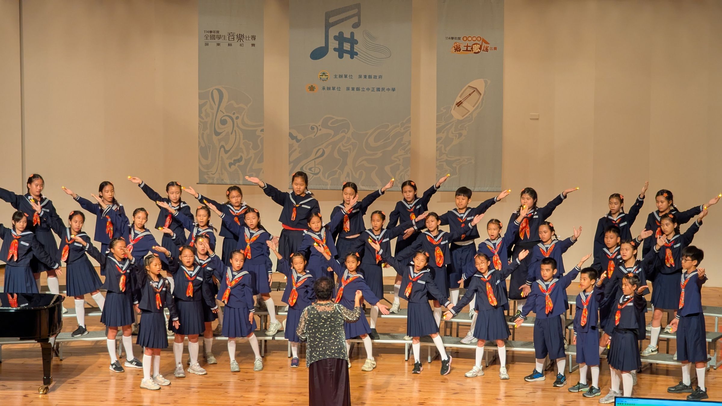 屏東縣豐田國小合唱團將在「2026 總統府音樂會－民主台灣 南風暖歌」獻唱。（文總提供）