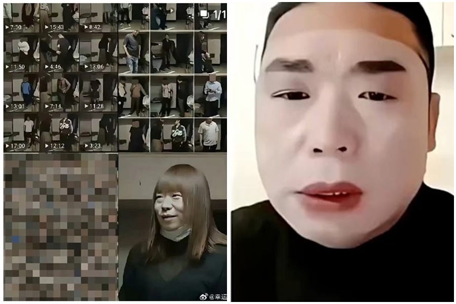 中國偽娘網紅「南京紅姐」誘騙高達1691男子無套發生性關係，掀兩岸關注。（翻攝自微博）