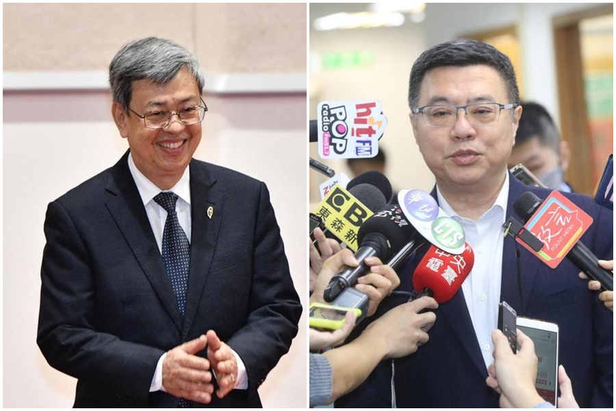 陳建仁（左）、卓榮泰（右）皆入列民進黨立委提名委員會名單。（本刊資料照）