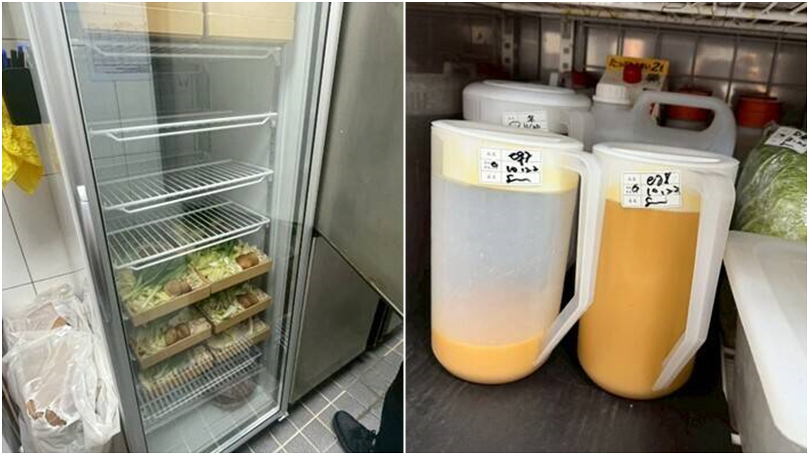 台北市衛生局表示，昨日已稽查新光三越南西店的牛喜壽喜燒。（台北市衛生局提供）