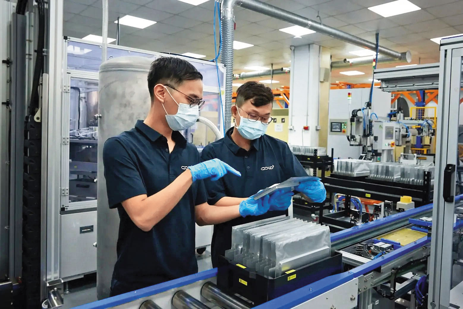 長庚國際能源從電池製造到儲能系統進行一條龍垂直整合。（翻攝長庚國際能源官網）
