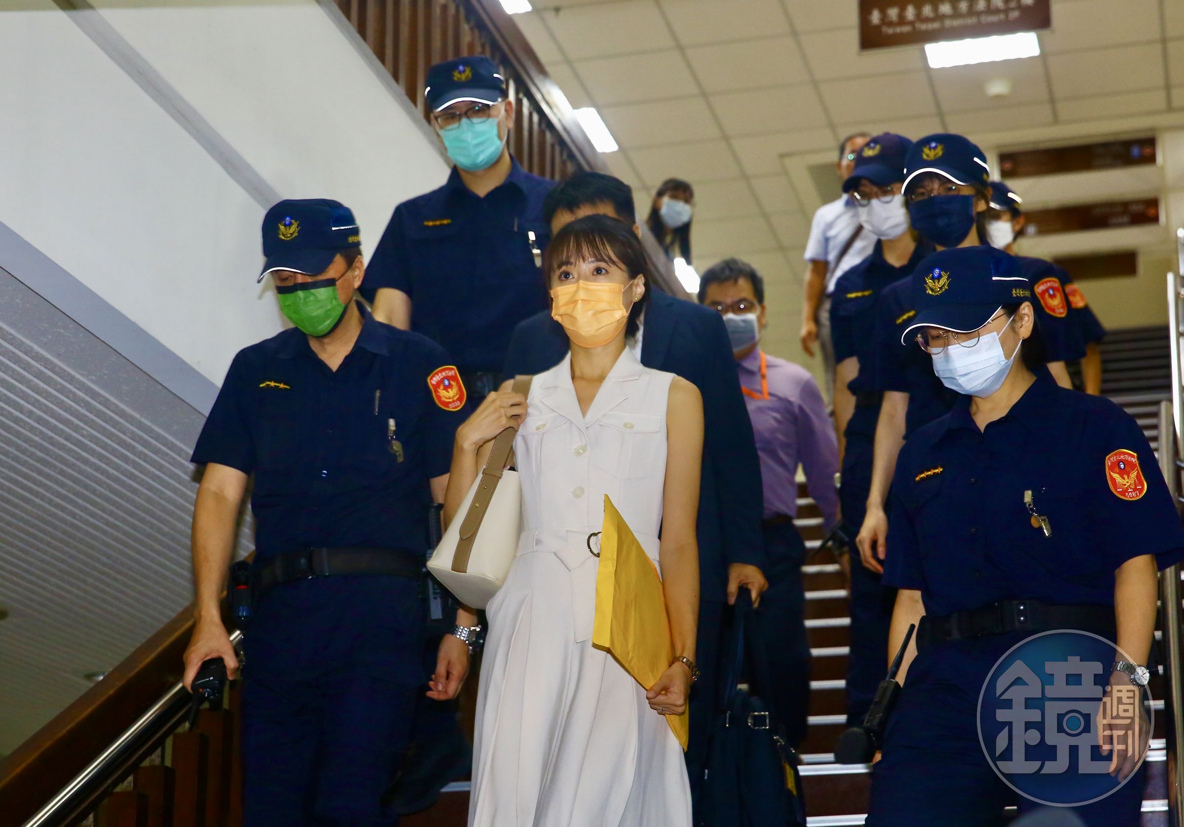 北院今單獨傳喚否認犯行、暱稱「台大13妹」「水母」的前高虹安立委辦公室公關主任王郁文。