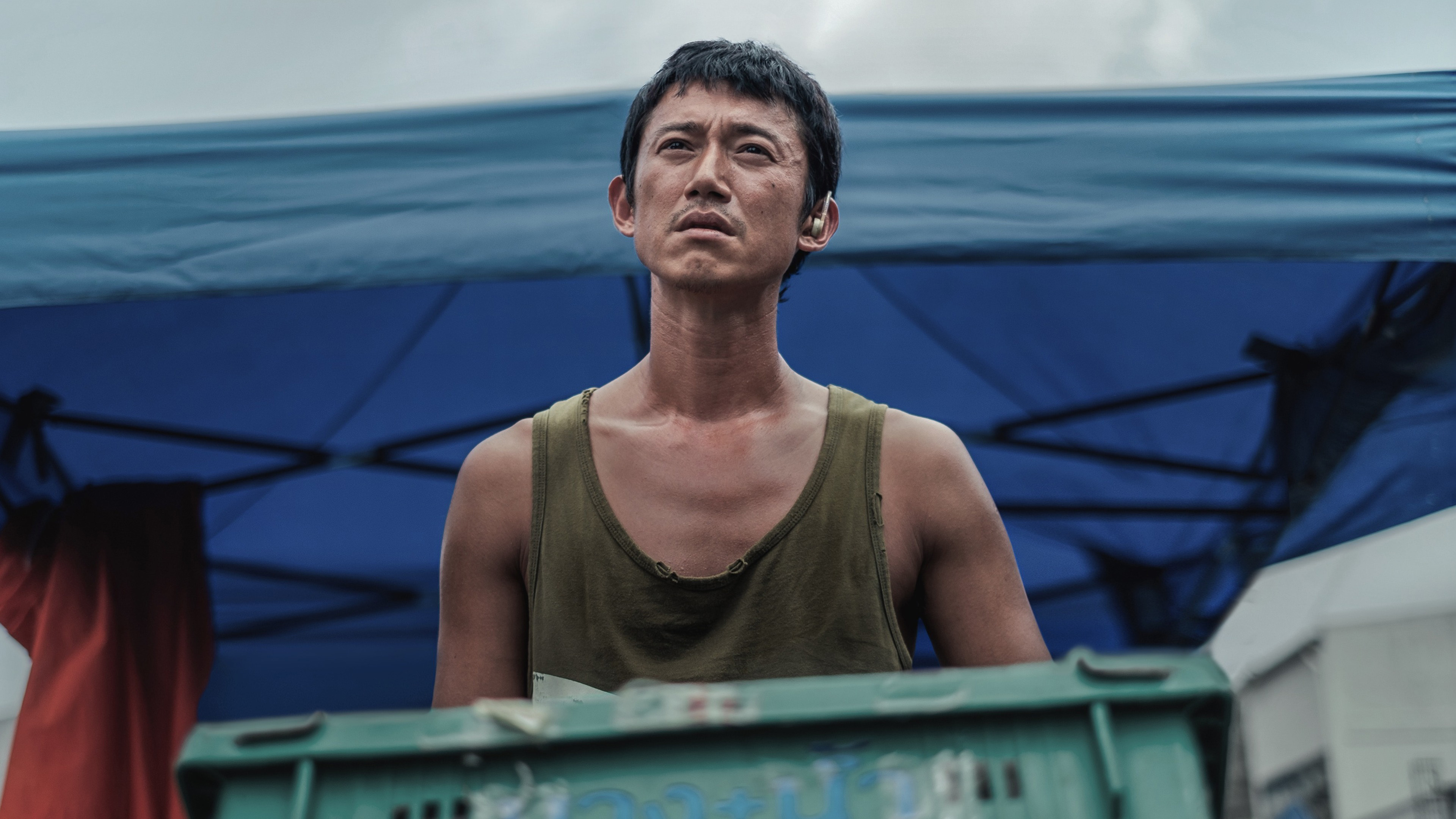 吳慷仁扮演聾啞人士，全片從頭到尾沒有台詞的高難度演出，感動觀眾讓人落淚，拿下金馬獎最佳男主角獎座。（Netflix提供）