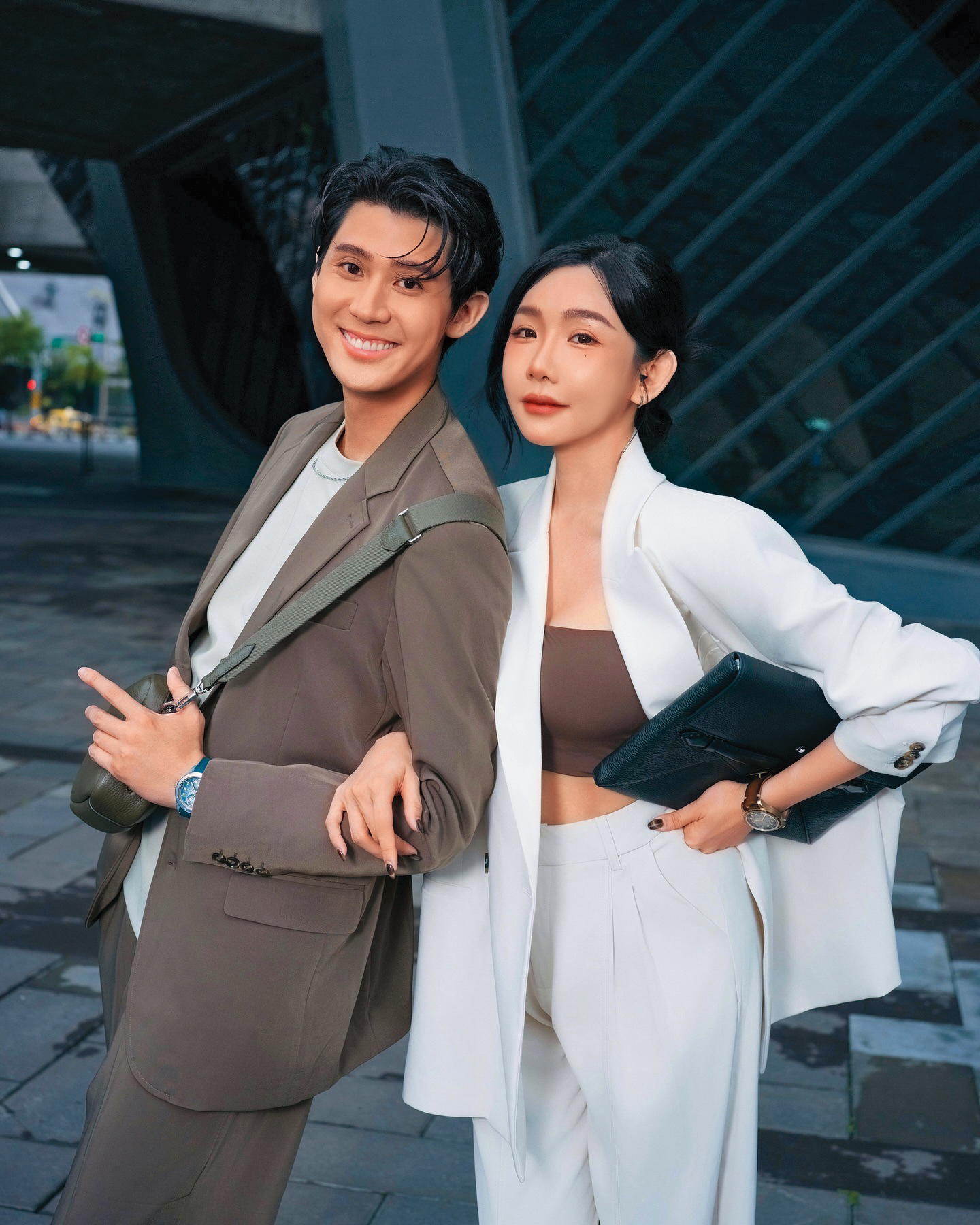 李玉璽和許允樂因合作舞台劇《婚內失戀》迸發情愫，從交往到結婚進度飛快。（翻攝自李玉璽IG）