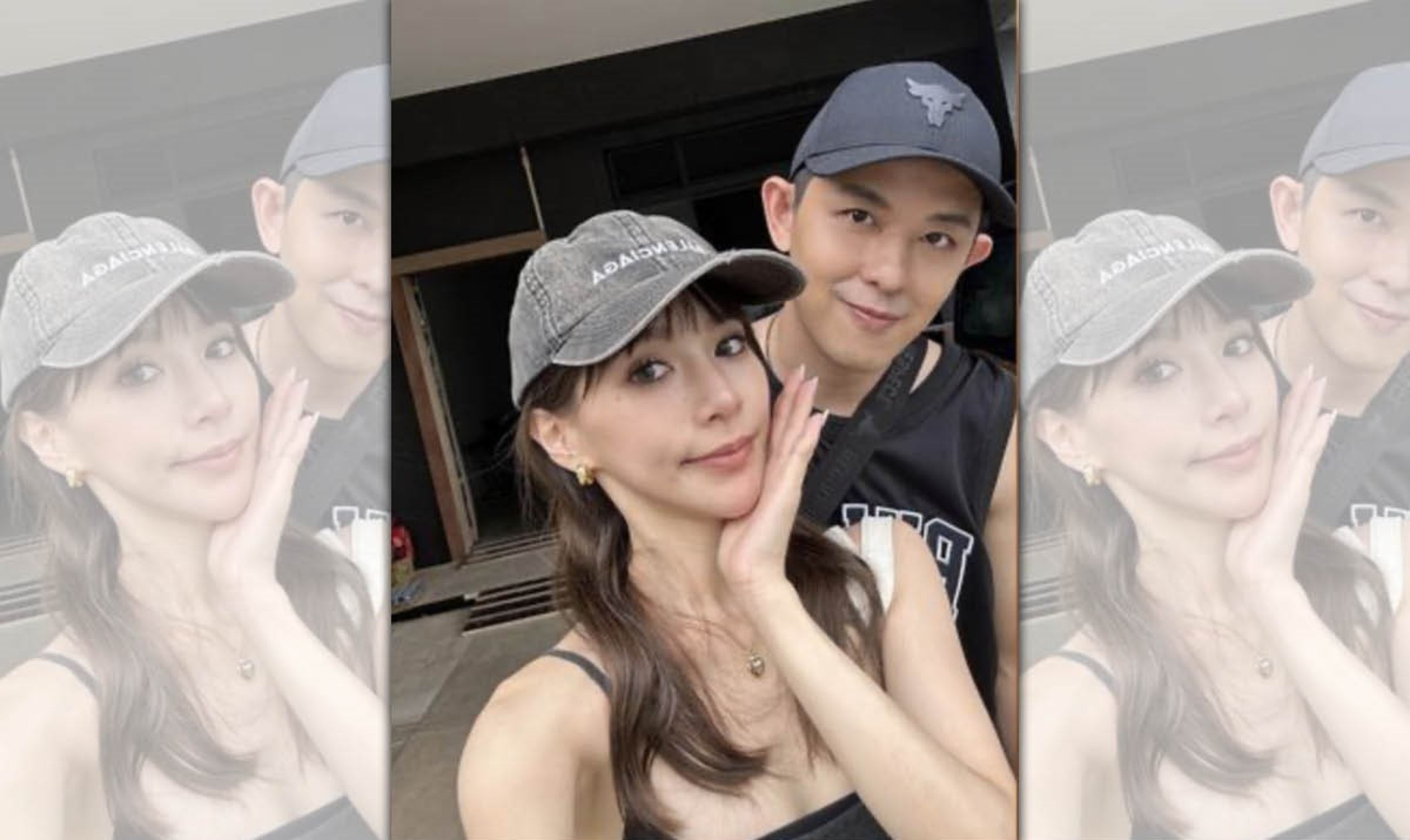 敖犬經常在社群放閃與未婚妻的互動。（翻攝自敖犬社群）