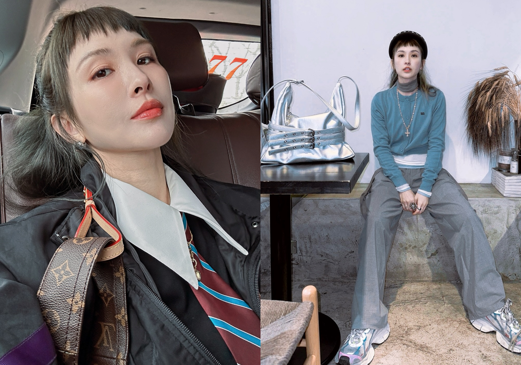 魏如昀發文，疑似在聲援姊姊魏如萱。（翻攝魏如昀臉書）