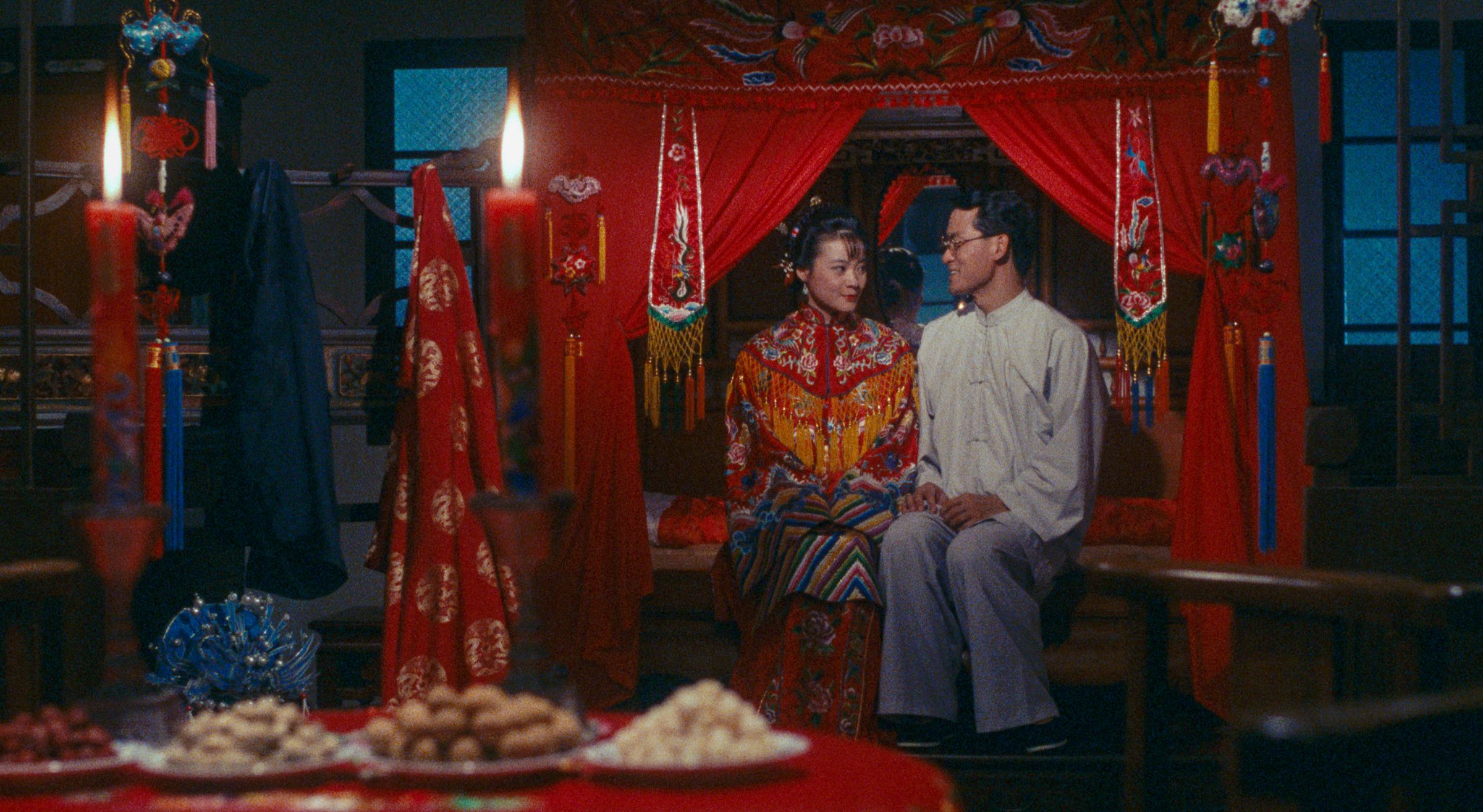 《桂花巷》(1987)有陸小芬(左)、周華健(右)等一眾巨星卡司夢幻同台。(國家影視聽中心提供)