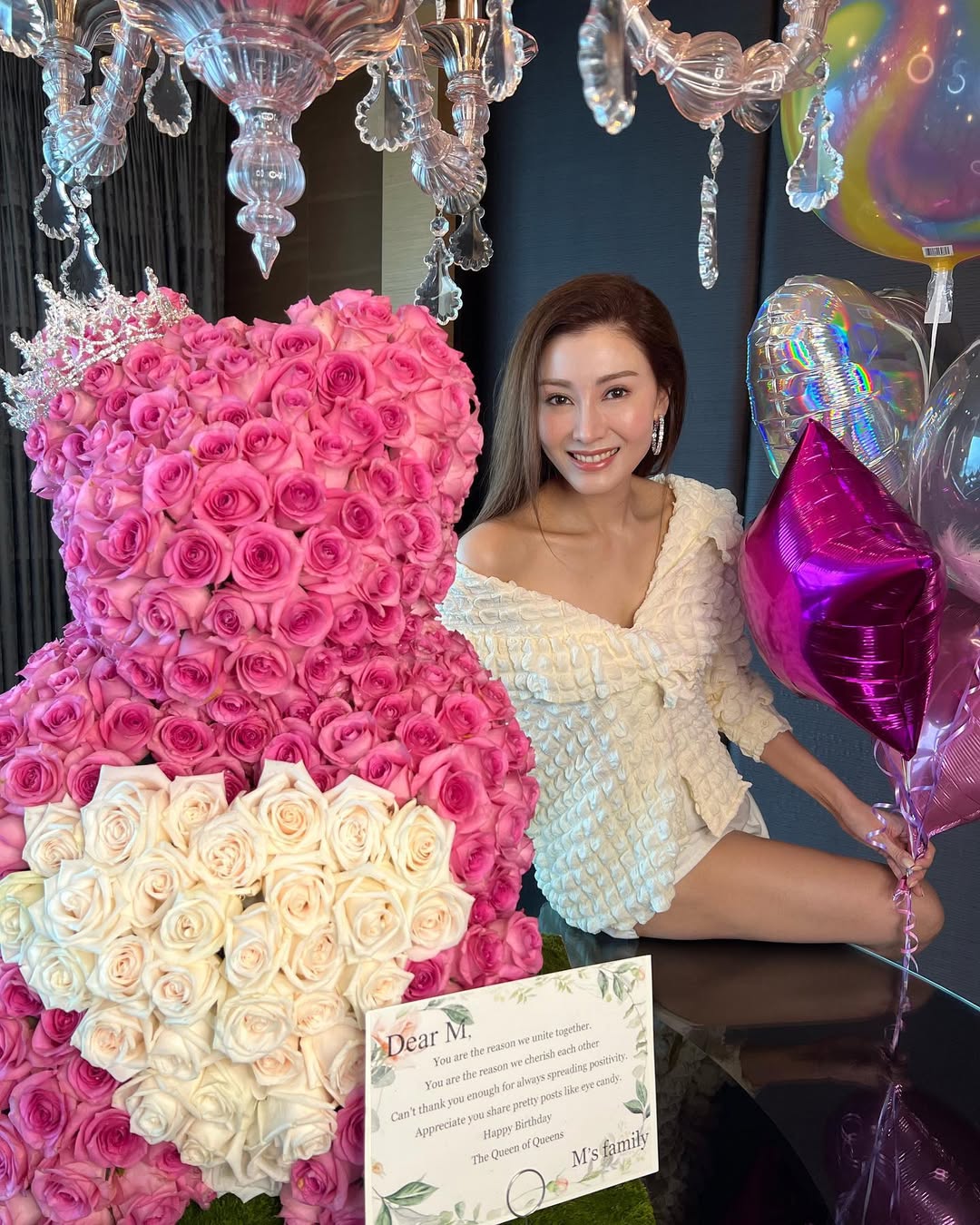 王晶爆料指女星李嘉欣雖嫁入名門，與富豪丈夫許晉亨卻只能從家族信託基金中每月領取生活費。（翻攝自李嘉欣IG）
