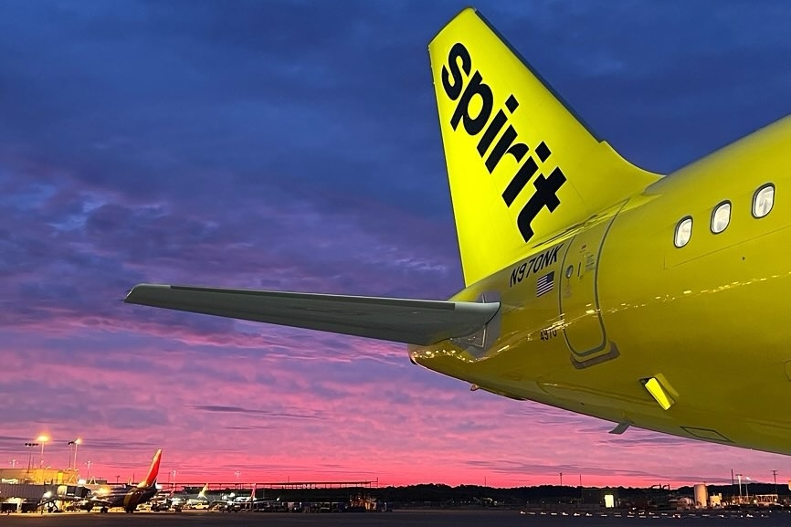 大衛不避諱表示很愛精神航空,雖然很多人覺得它很陽春,但他們的直飛航班多。(翻攝自精神航空臉書)