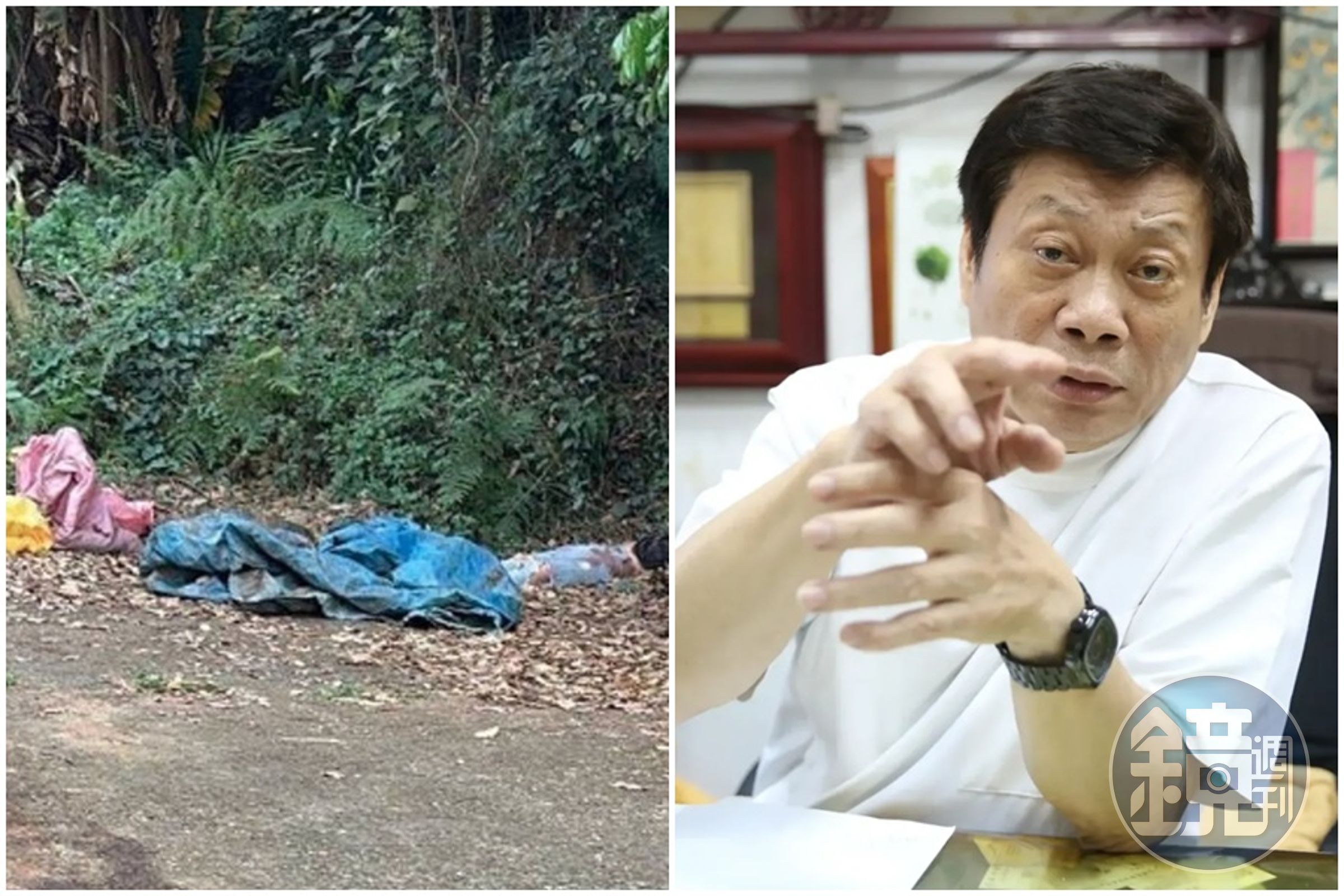 湯姓男子死狀慘烈,法醫高大成就懷疑,本案恐涉及器官販賣。(翻攝自畫面、本刊資料照)