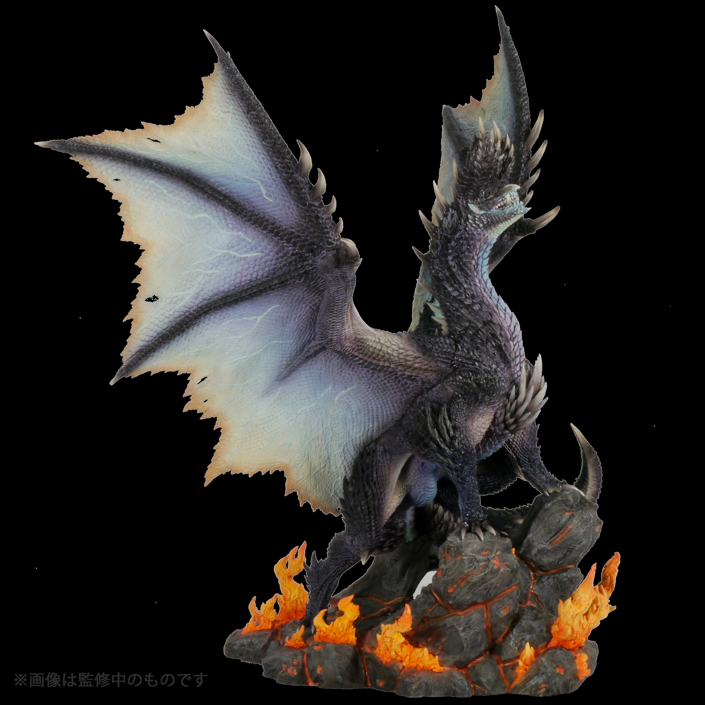 《魔物獵人》煌黑龍CFB模型。(傑仕登提供)