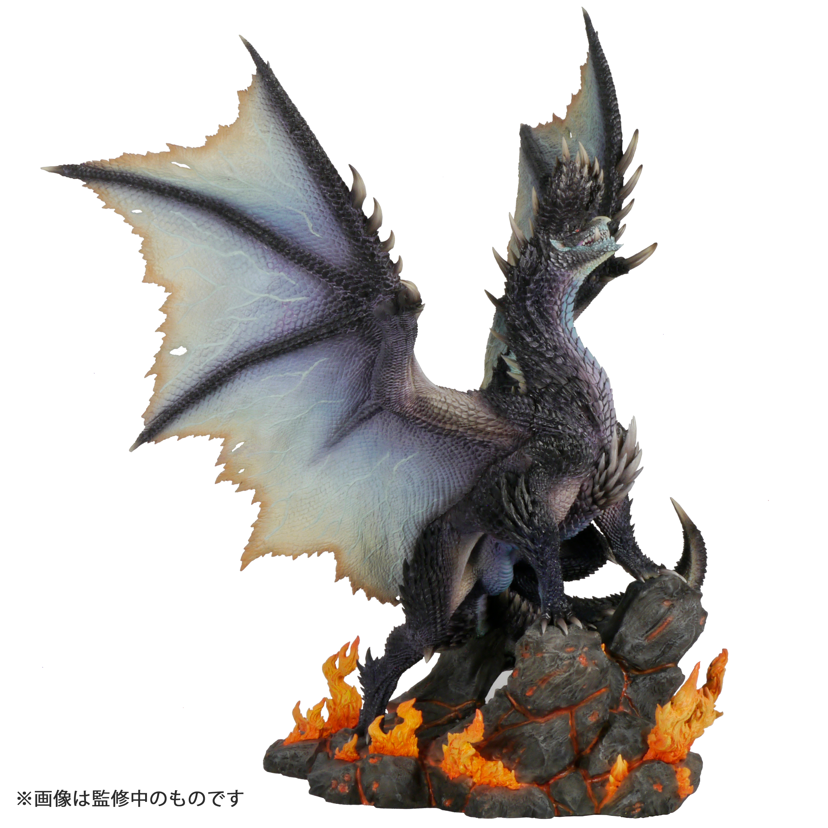 《魔物獵人》煌黑龍CFB模型。（傑仕登提供）