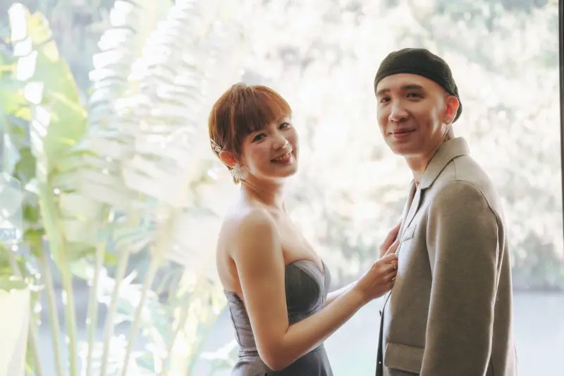 作家H與女友結婚36天就離婚。（翻攝自陳珮甄臉書）