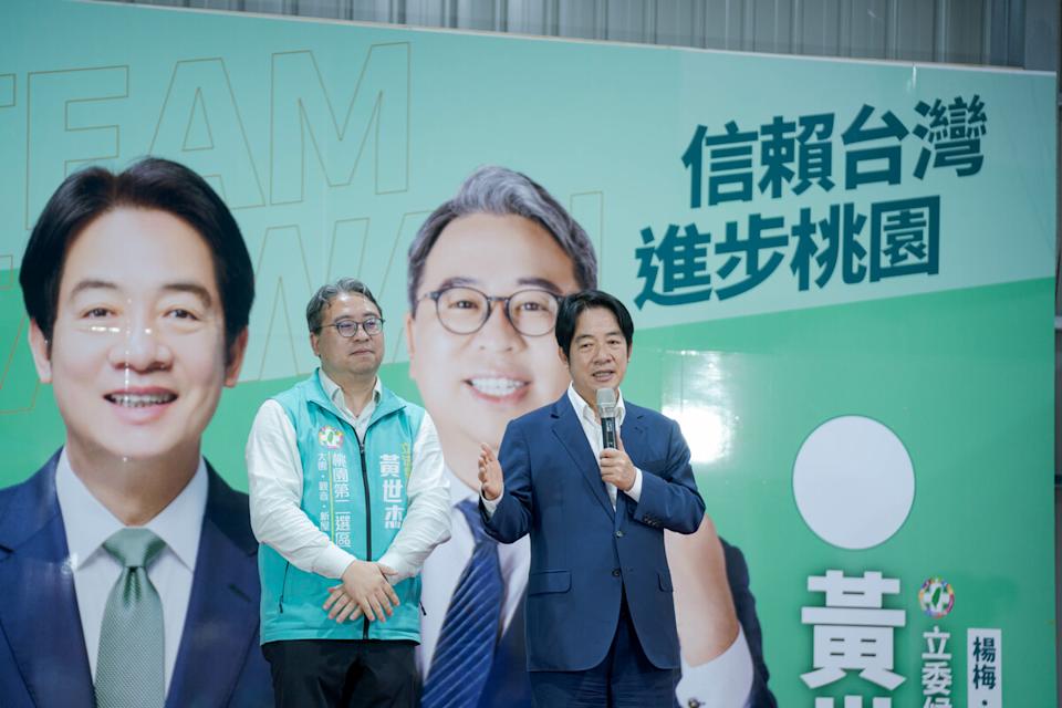 本刊掌握，賴清德在黃世杰出任法務部次長後，就曾「提示」他，要對後續選戰預作準備。（賴清德2024競總提供）