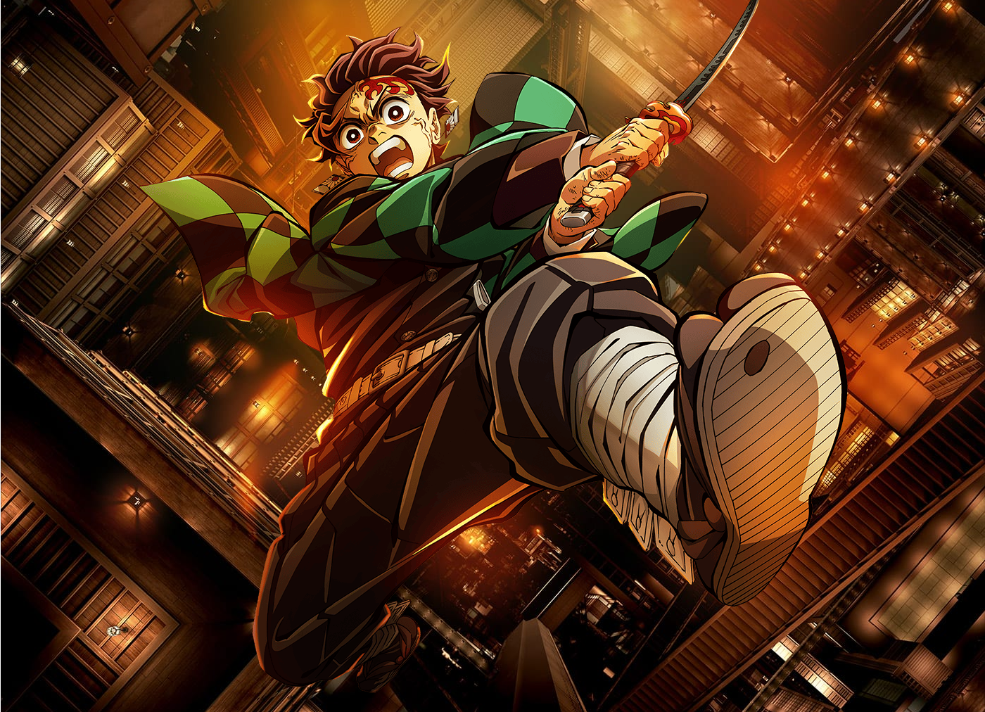 《鬼滅之刃》改編動畫後爆紅，為製作公司Aniplex帶來龐大收益。（翻攝自劇場版「鬼滅の刃」無限城編 公式サイト）