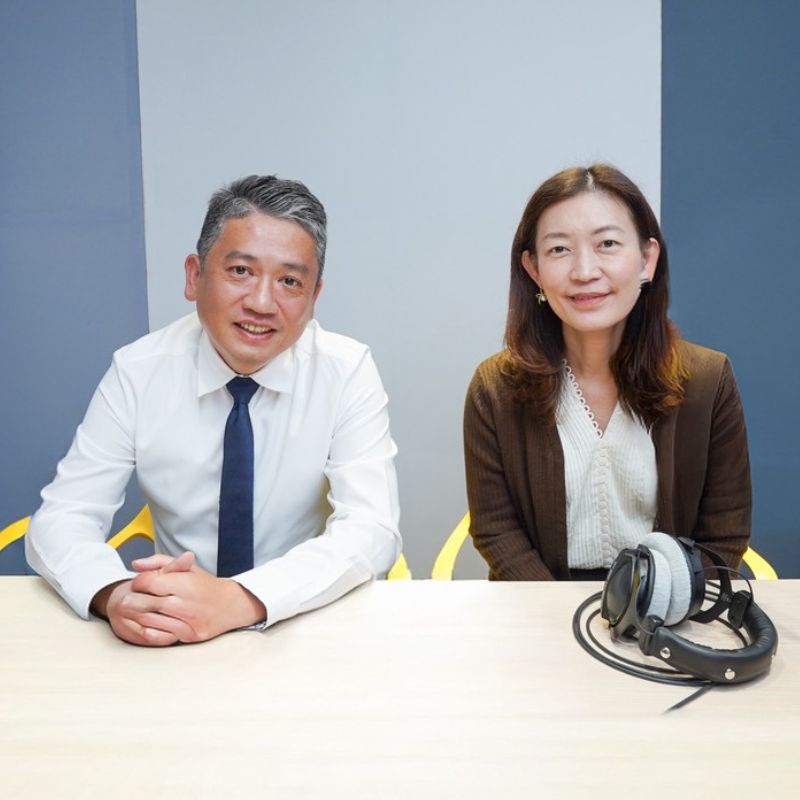 《好宅攻略》創辦人管清智帶領聽眾掌握高鐵「軌道經濟學」，發掘隱藏在竹苗高鐵新特區周邊的房價凹陷區。(鏡好聽提供)