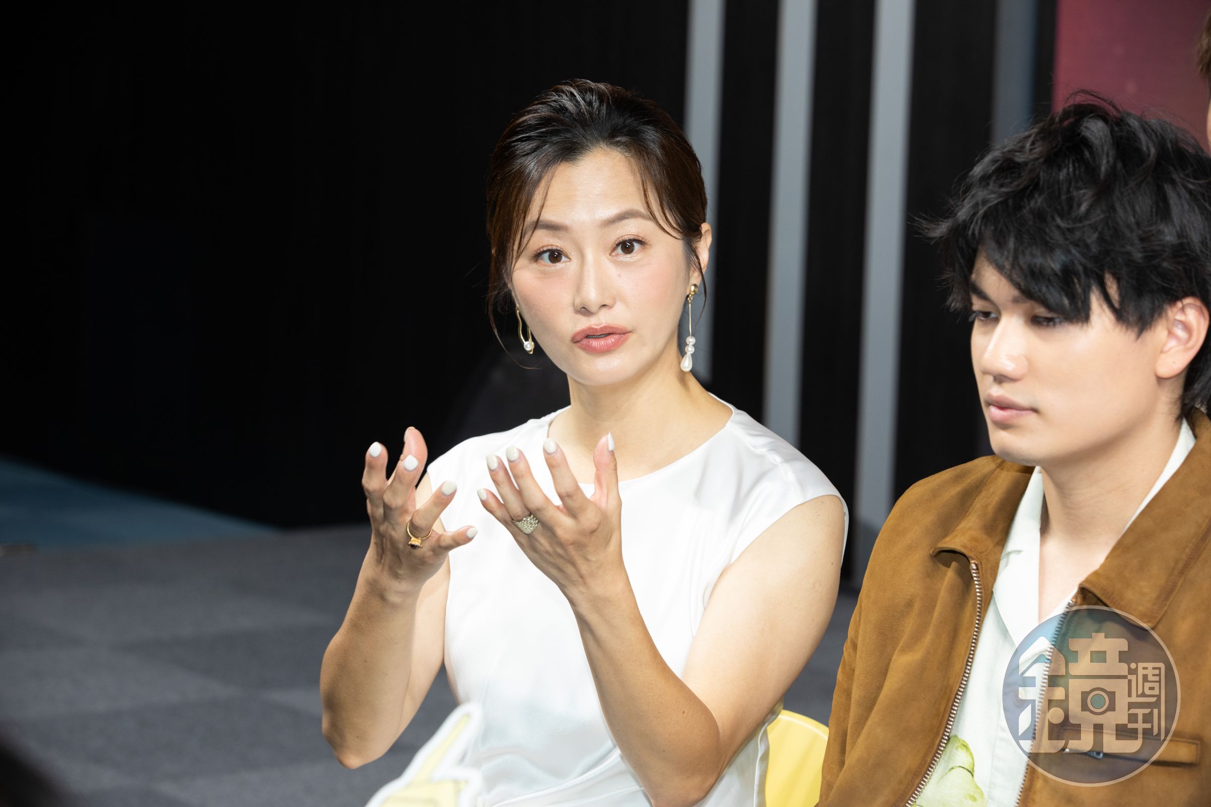 趙小僑談起暑假帶女兒去清邁的無奈過程。