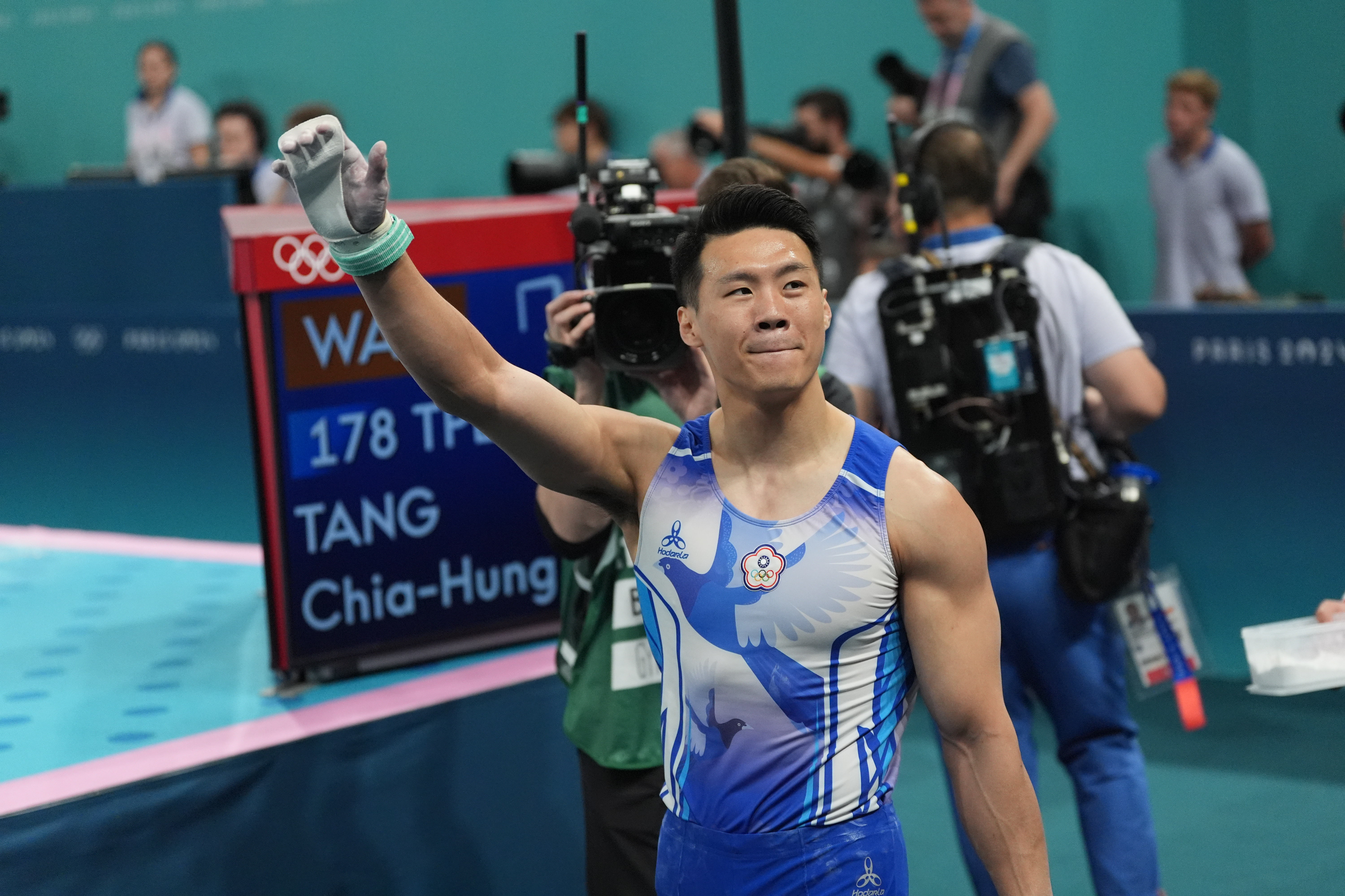 唐嘉鴻摘銅認不完美，下屆繼續挑戰金牌。（中華奧會提供）