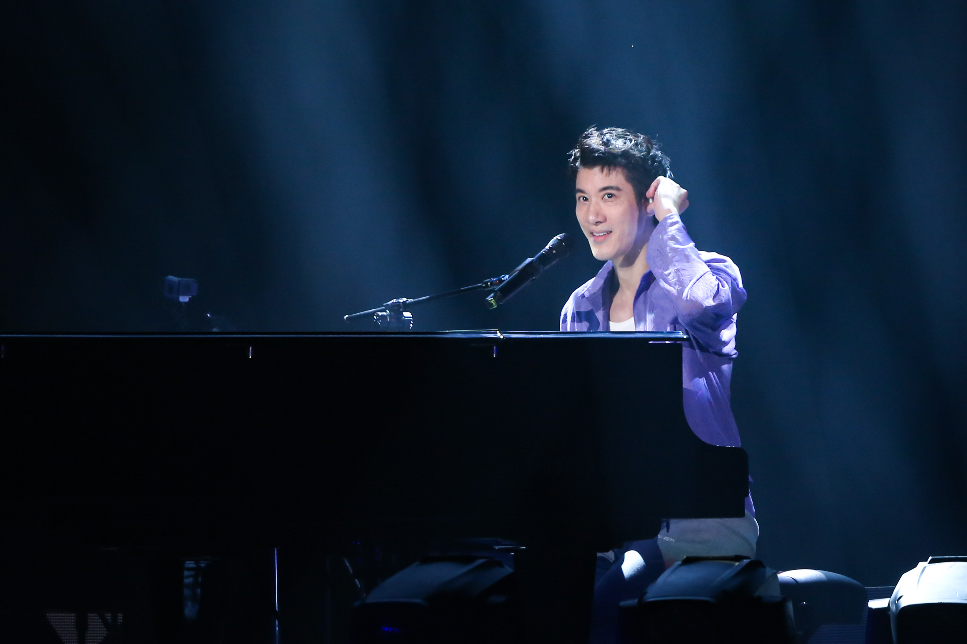 王力宏近來因為婚姻風波形象大受打擊，近日重返金曲獎舞台表演也引發爭議。（本刊資料照）