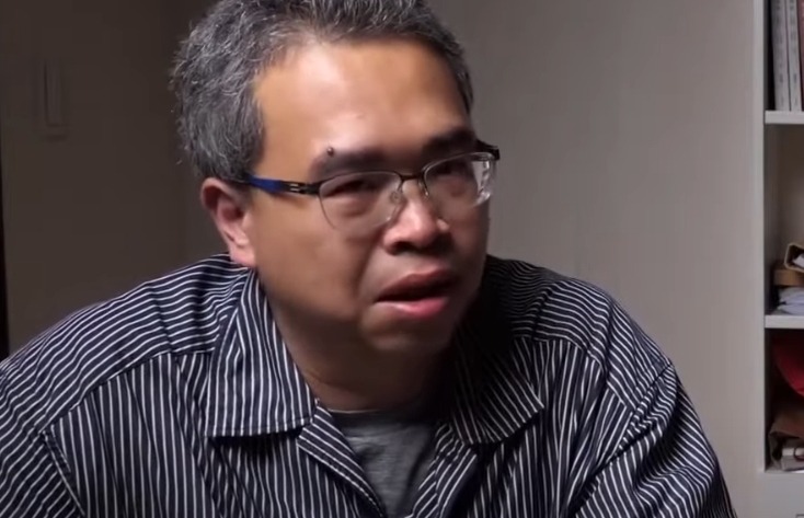 林裕紘被爆料，過去擔任職嘉己人總經理2年多來，總業績才只有2萬元。（翻攝自黃國昌YT頻道）