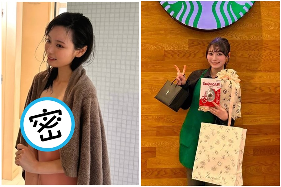 被封為「星巴克最美店員」的女演員安井南轉戰寫真集。（翻攝自安井南IG）