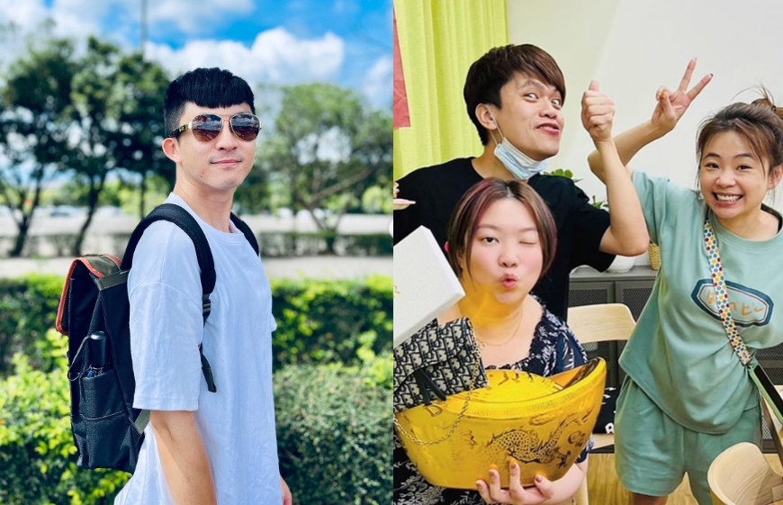 耶嫩回歸擔任蔡阿嘎公司的業務窗口，吐露當年離職全因蘿拉種種惡行。（翻攝IG@yenom0612、蘿拉IG）	