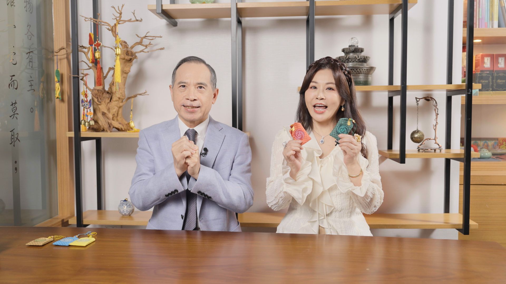 2025年是天機化祿年，也是機會特別多的一年，張盛舒老師（左）與雨揚老師（右）指導只要提前做好準備就能加倍好運喔！