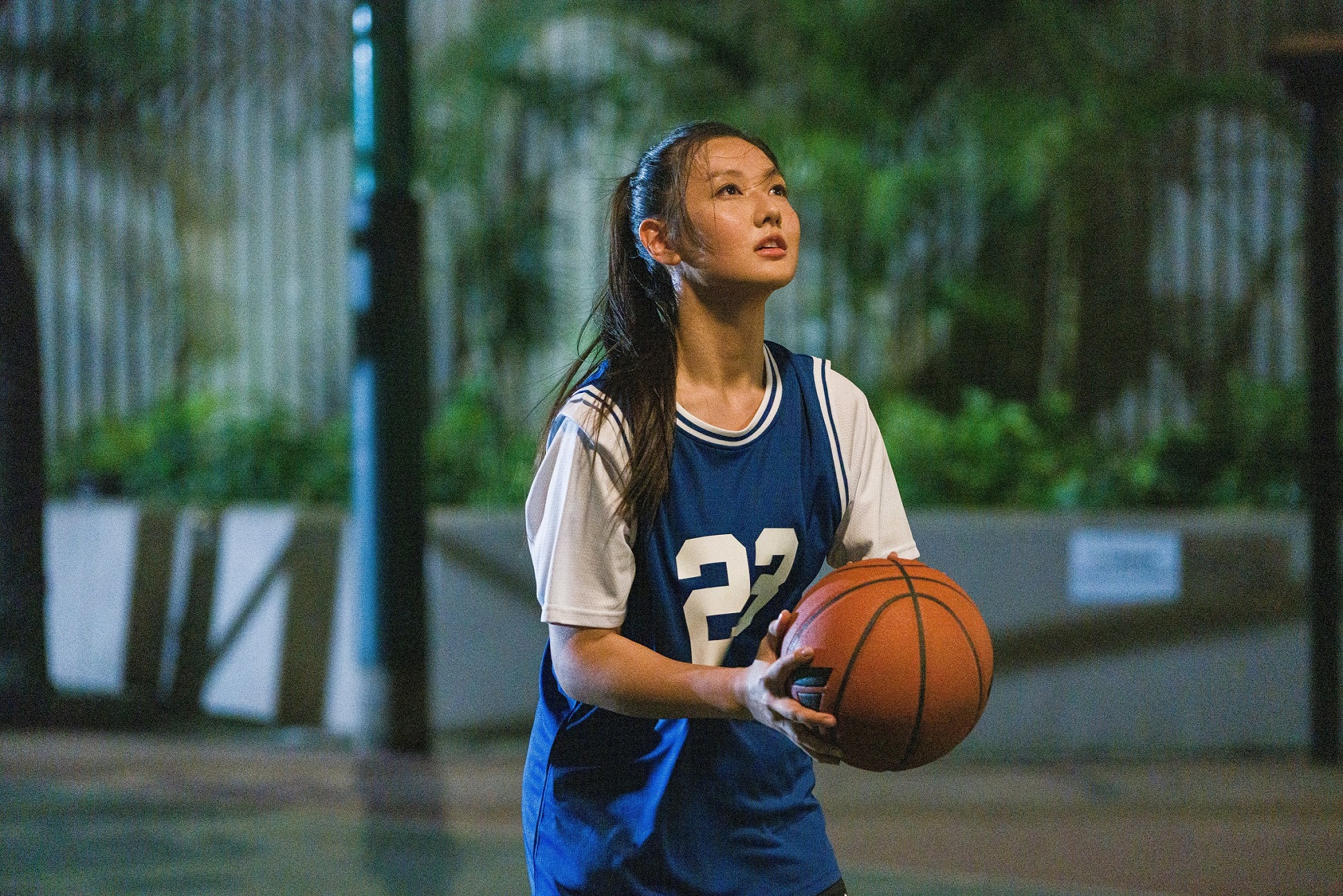 新生代港星譚旻萱身高177公分,外型甜美,還有出色球技,被封為「籃球女神」。(華映提供)