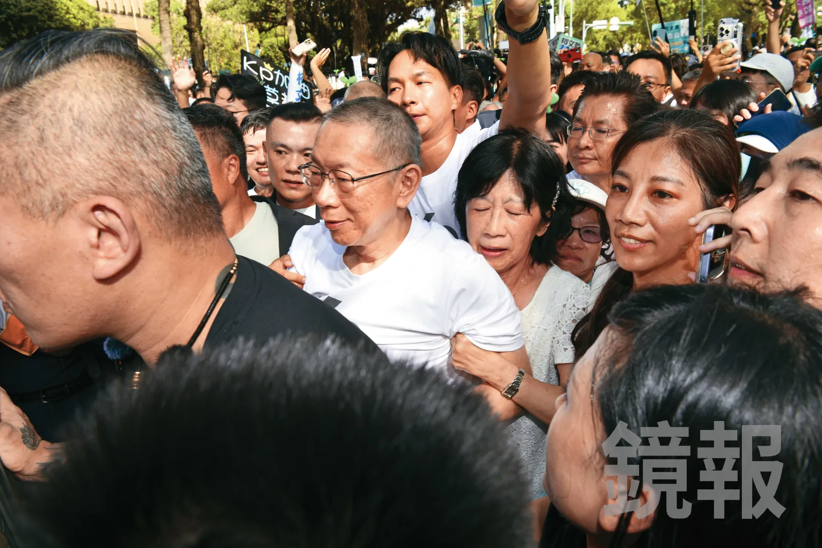 柯文哲日前交保,北檢抗告成功。(鏡報李智為)