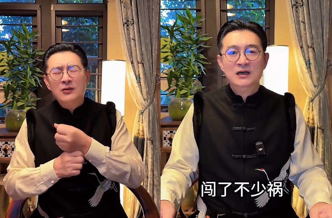 黃安透露之前在新疆商演失聲演唱翻車，慘遭台下觀眾砲轟趕下台。（翻攝微博）