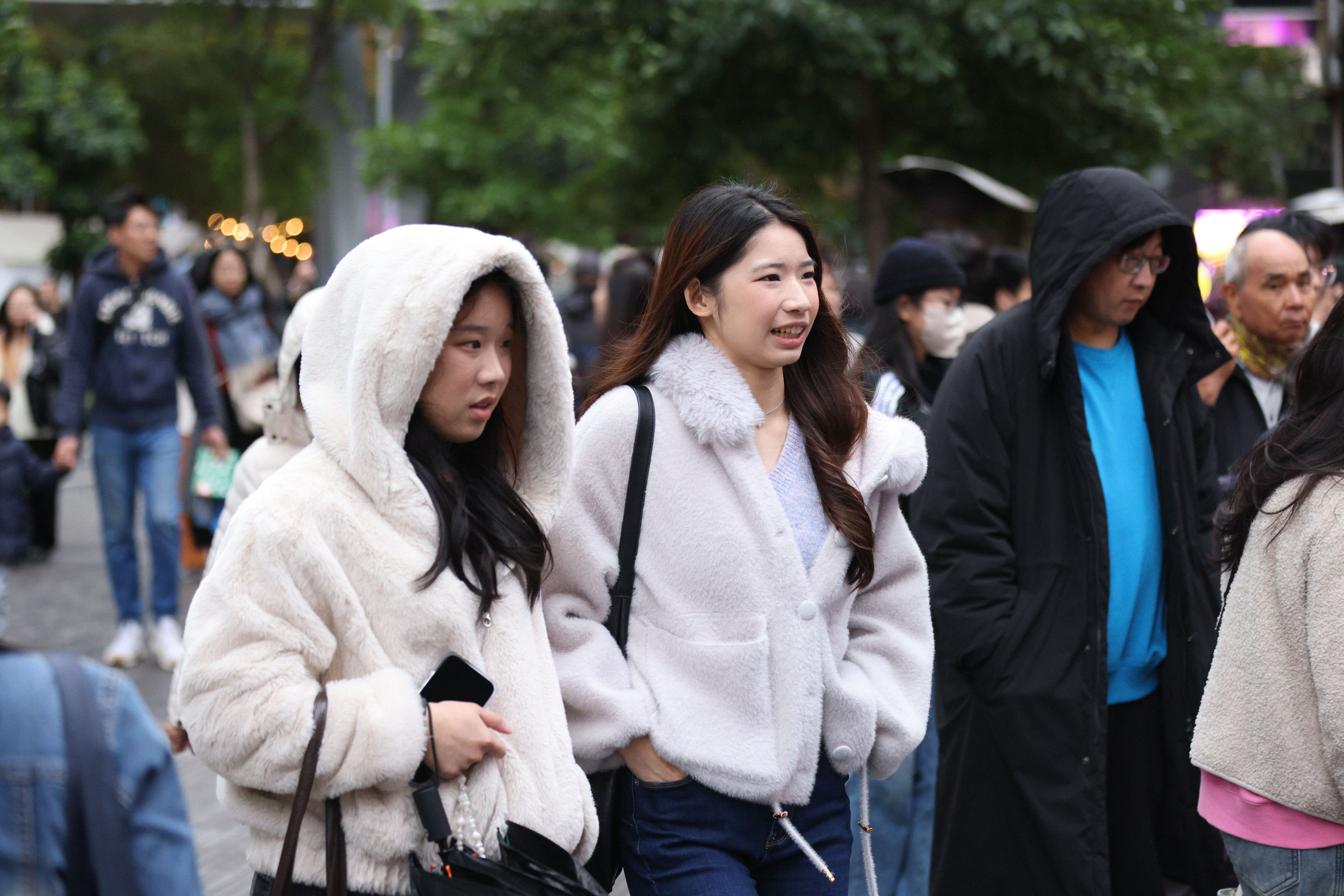 農曆新年將至，提醒民眾多加留意天氣變化。（鏡報劉耀勻攝）