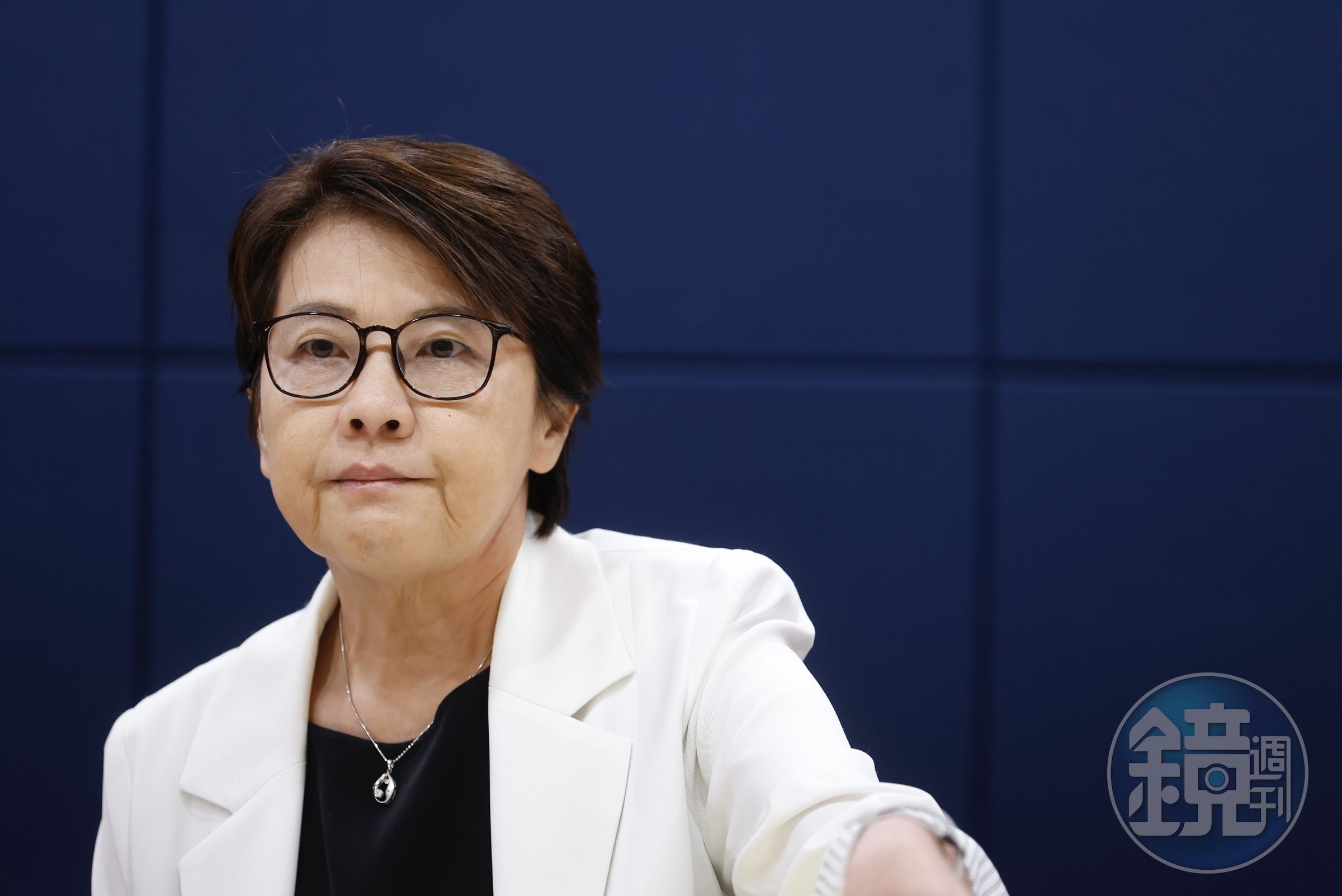 黃珊珊向支持者報告目前查帳小組進度,並強調查帳小組絕無外界所質疑「球員兼裁判」問題。(本刊資料照)