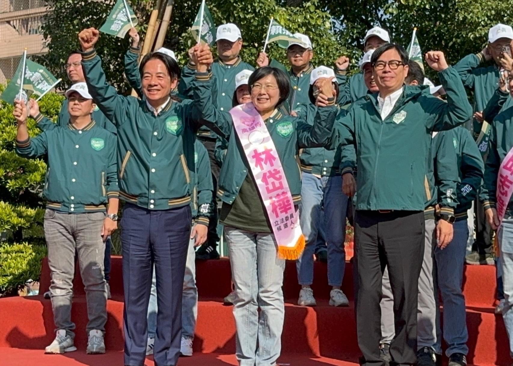 林岱樺針對高雄產業發展提出五大方向。（林岱樺服務處提供）