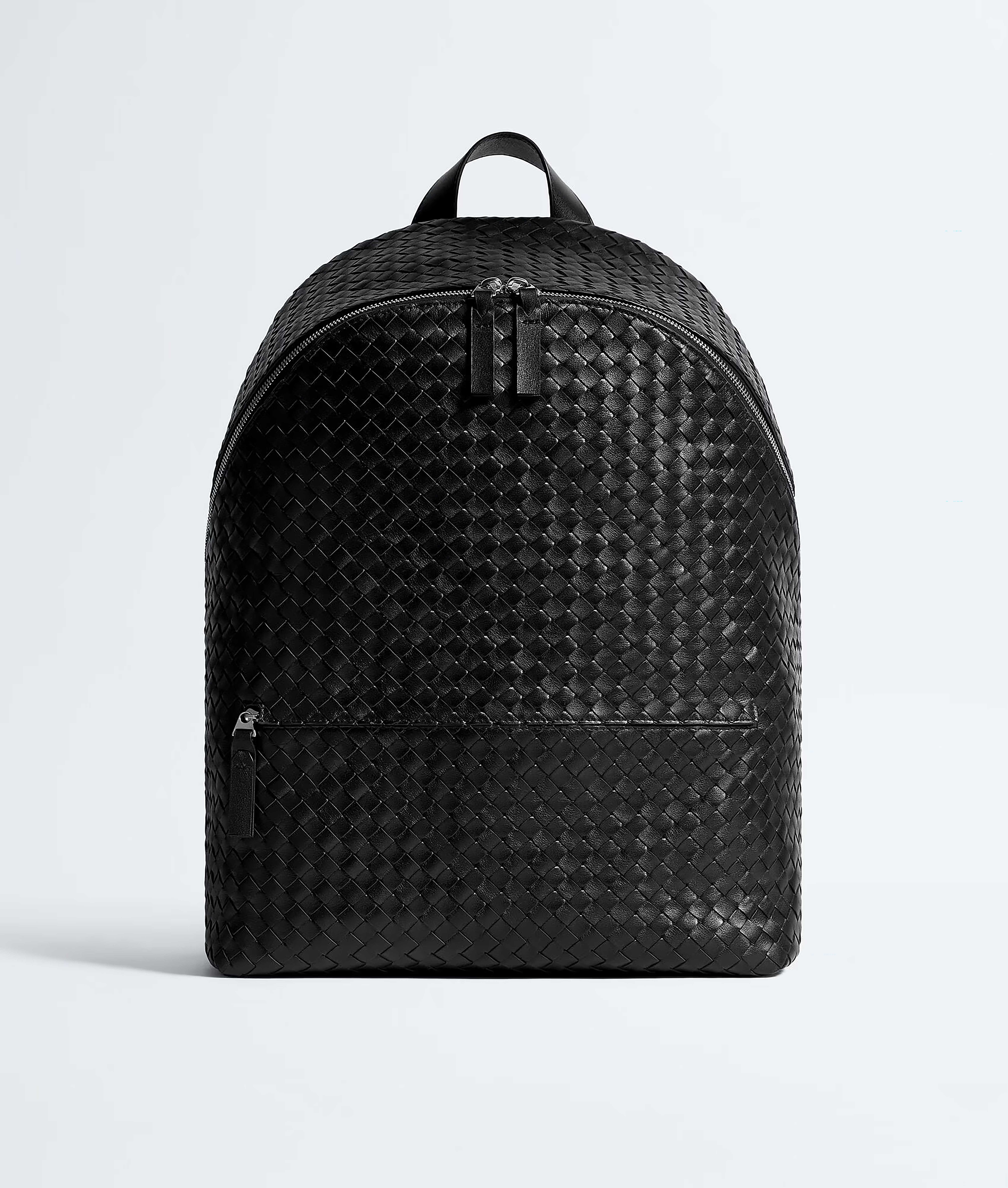 Intrecciato 1975編織皮革後背包。NT$163,400（BOTTEGA VENETA提供）       