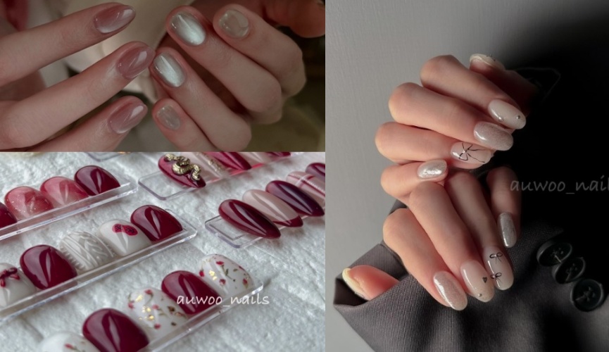 看到一切美麗的事物就能療癒心情，那不如就讓總是忙碌的手指成為好心情的所在吧。（instagram ＠auwoo_nails）