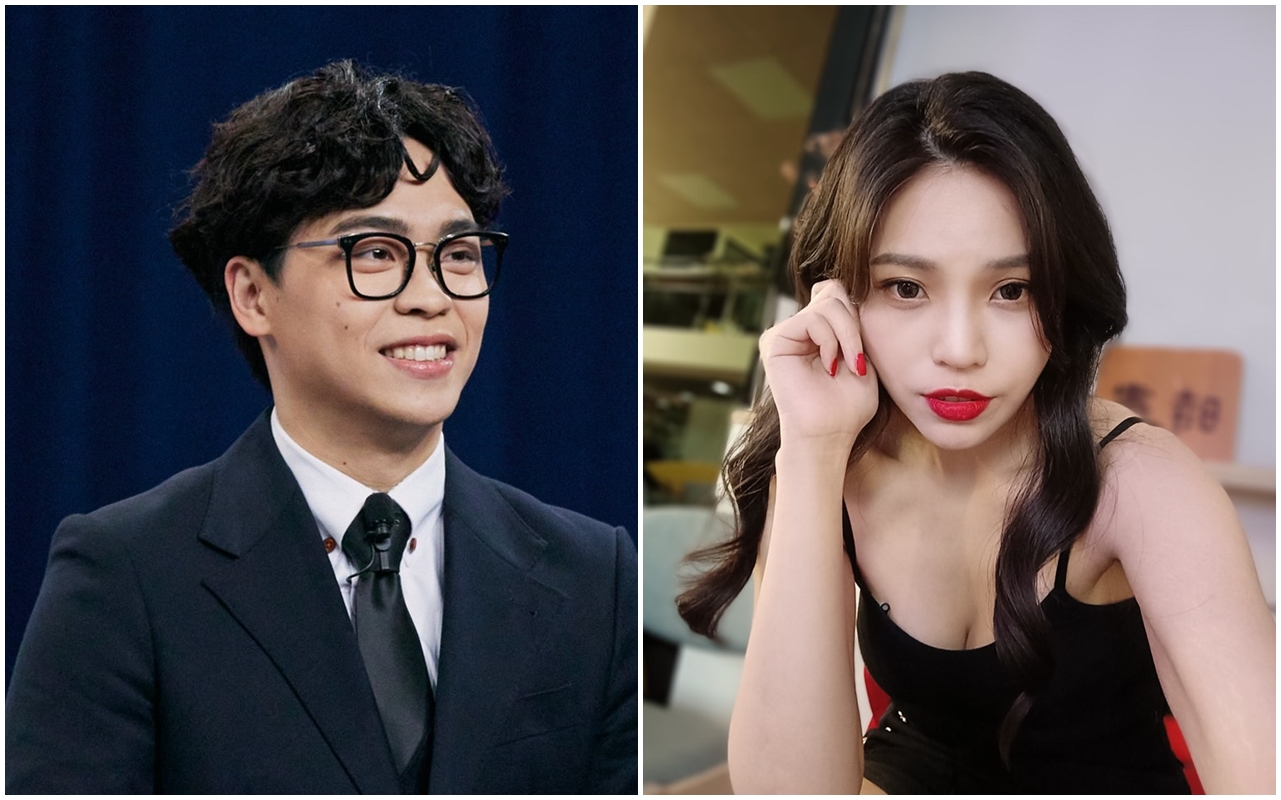 「手槍女王」袁非替好友天殘感到難過，並怒嗆賀瓏是「渣男」。（翻攝自賀瓏臉書／「手槍女王」袁非IG）