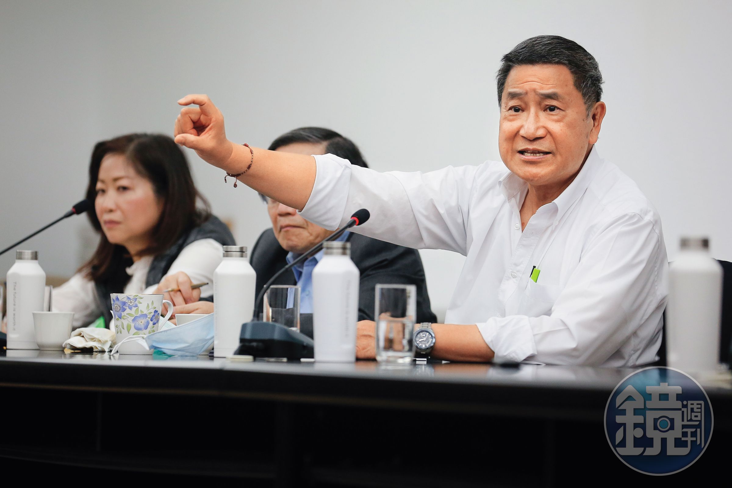 台泥董座張安平（圖）提反傾銷擋低價進口水泥，護本土水泥業，引發環泥四代侯智元不滿，不惜斷兩大家族60年交情。