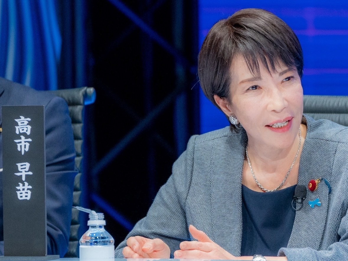 高市早苗成為自民黨首位女性總裁。（翻攝自高市早苗X）