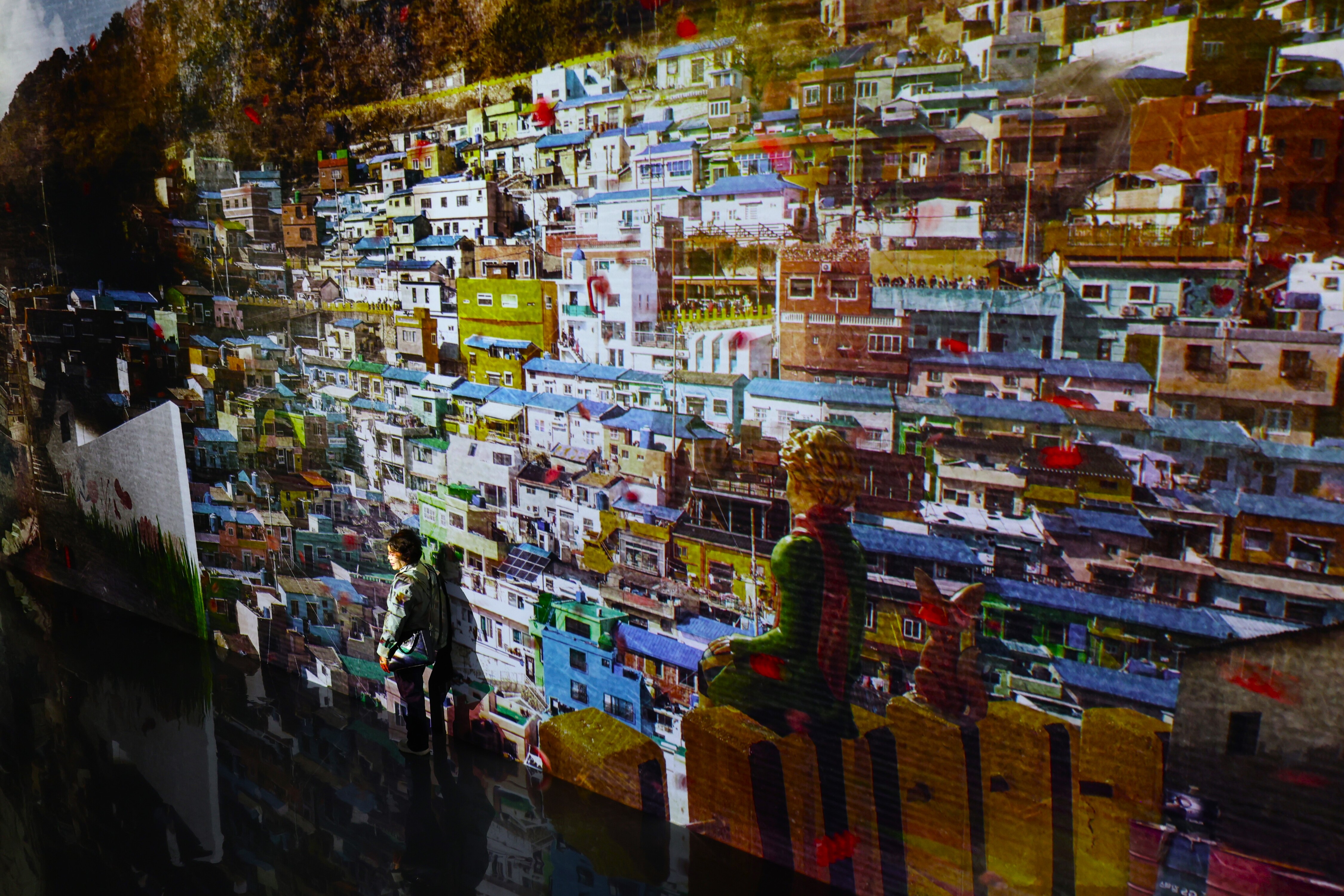 「GARDEN STARRY BUSAN（星耀釜山）」將釜山經典場景全都融入，聲光效果下如臨現場。
