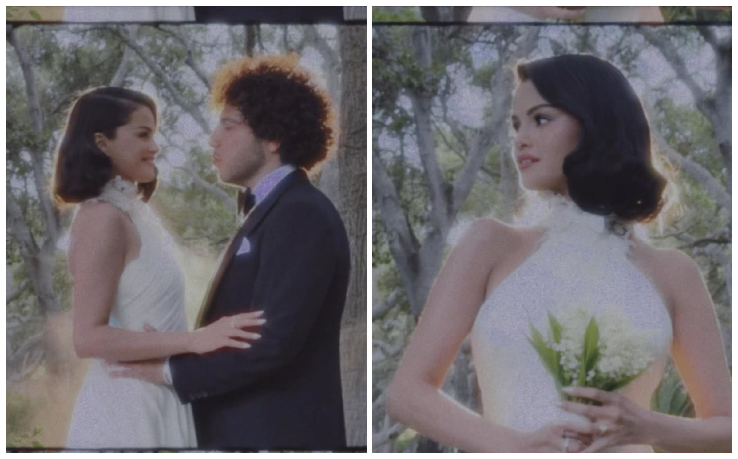 席琳娜戈梅茲與班尼布蘭柯27日在加州正式完婚。（翻攝selenagomez IG）