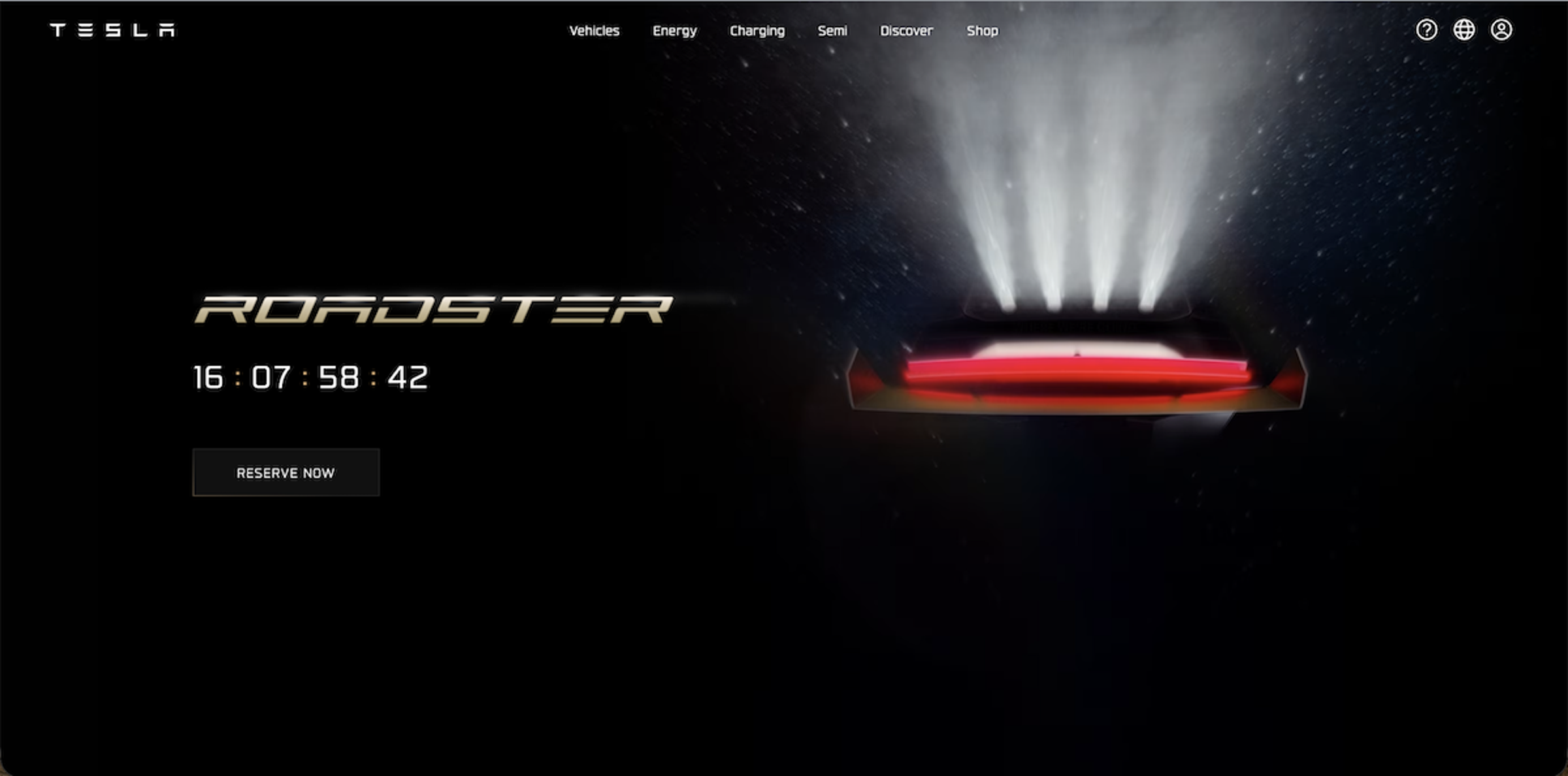 預告畫面當中似乎讓 Roadster 具備由 SpaceX 技術支援的「火箭推進器」,進一步將 0-60 mph 加速時間縮短至 1.1 秒。這項設定也成為此次 Tesla 宣傳「Go for launch」的重要伏筆。